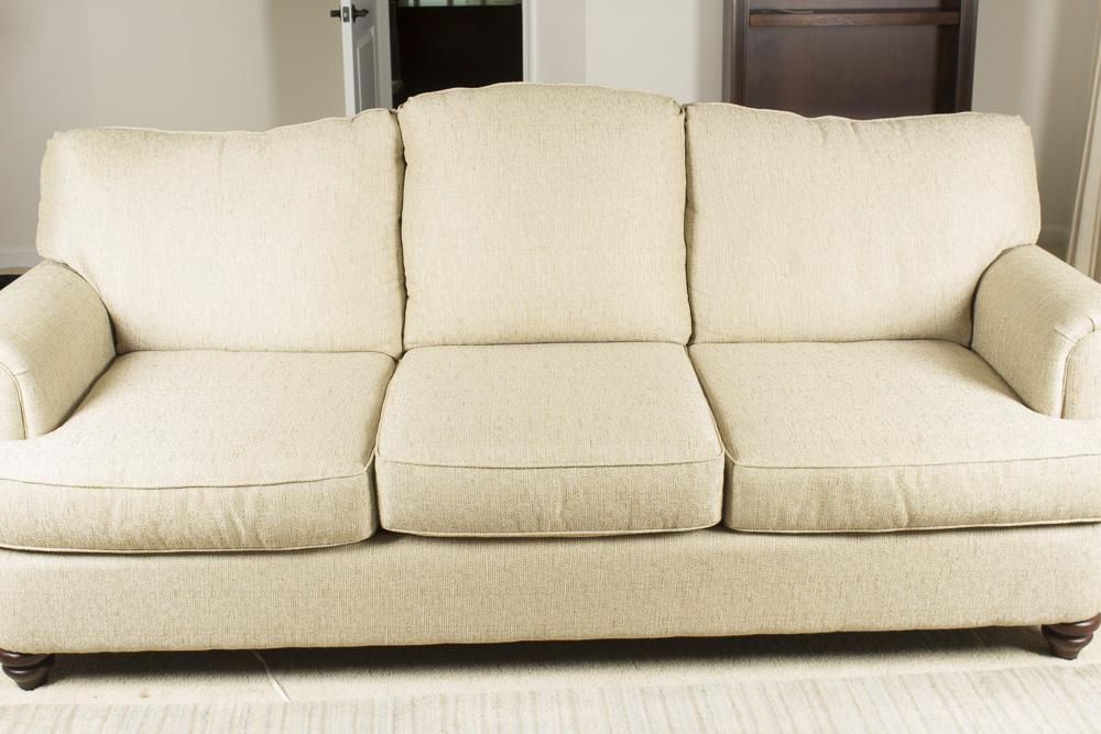 Contemporary Upholstered Sofa by Bassett