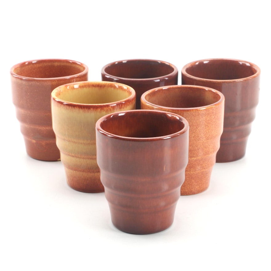 1930s - 1940s Gladding-McBean Pottery "El Patio" Tumblers