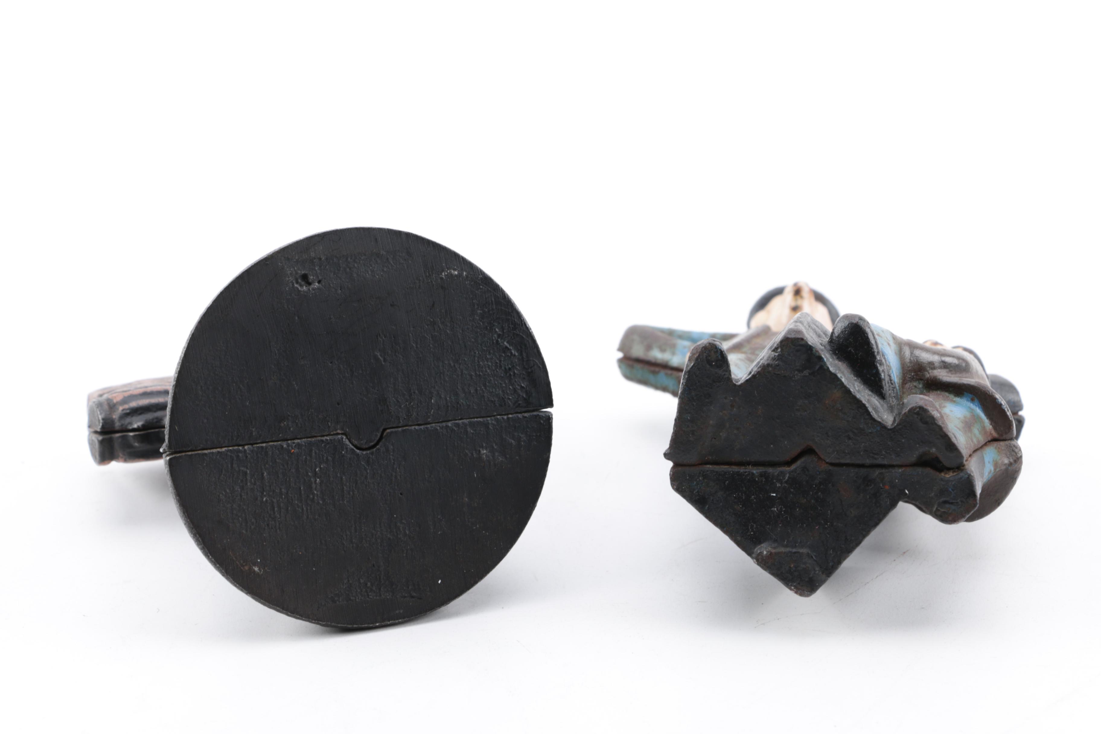 A.F. Terranova Independence Hall Coin Bank with Other Banks and Candy Mold