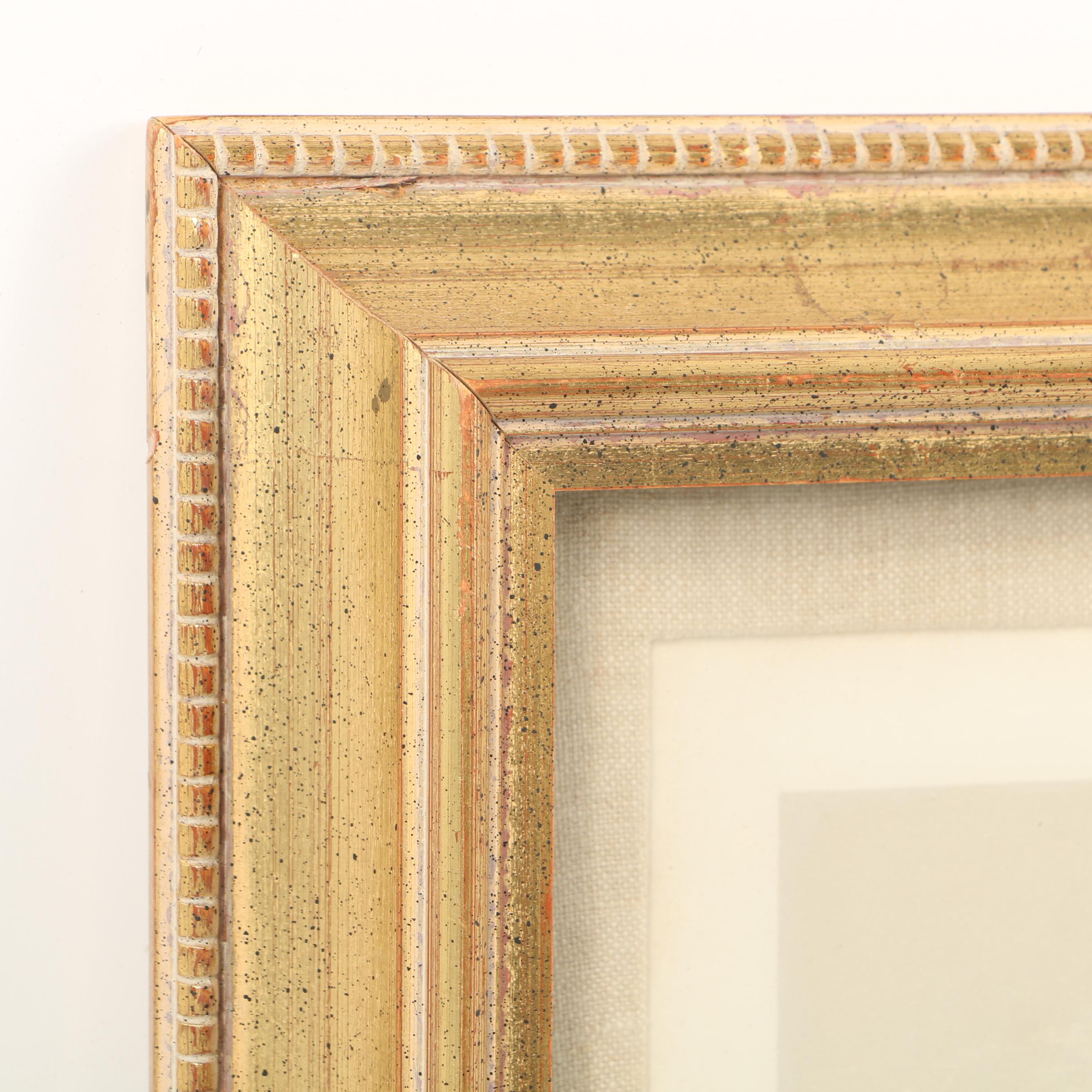 Hand-Colored Lithograph "Eglise St. Sulpice"