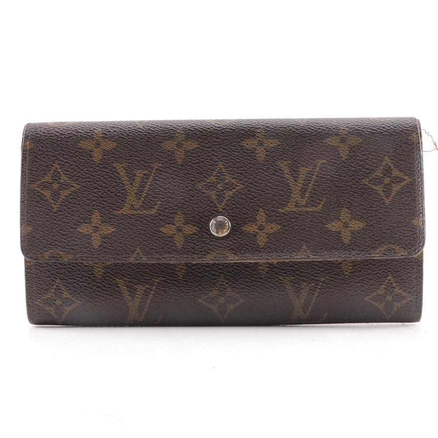 1984 Louis Vuitton Paris Monogram Canvas Wallet