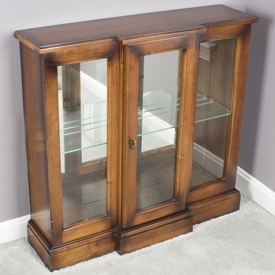 Small Breakfront Curio Cabinet by Pulaski Furniture