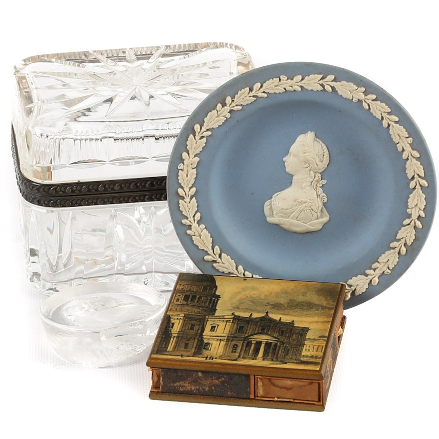 Collection of Home Decor Featuring Wedgwood and Mats Jonasson