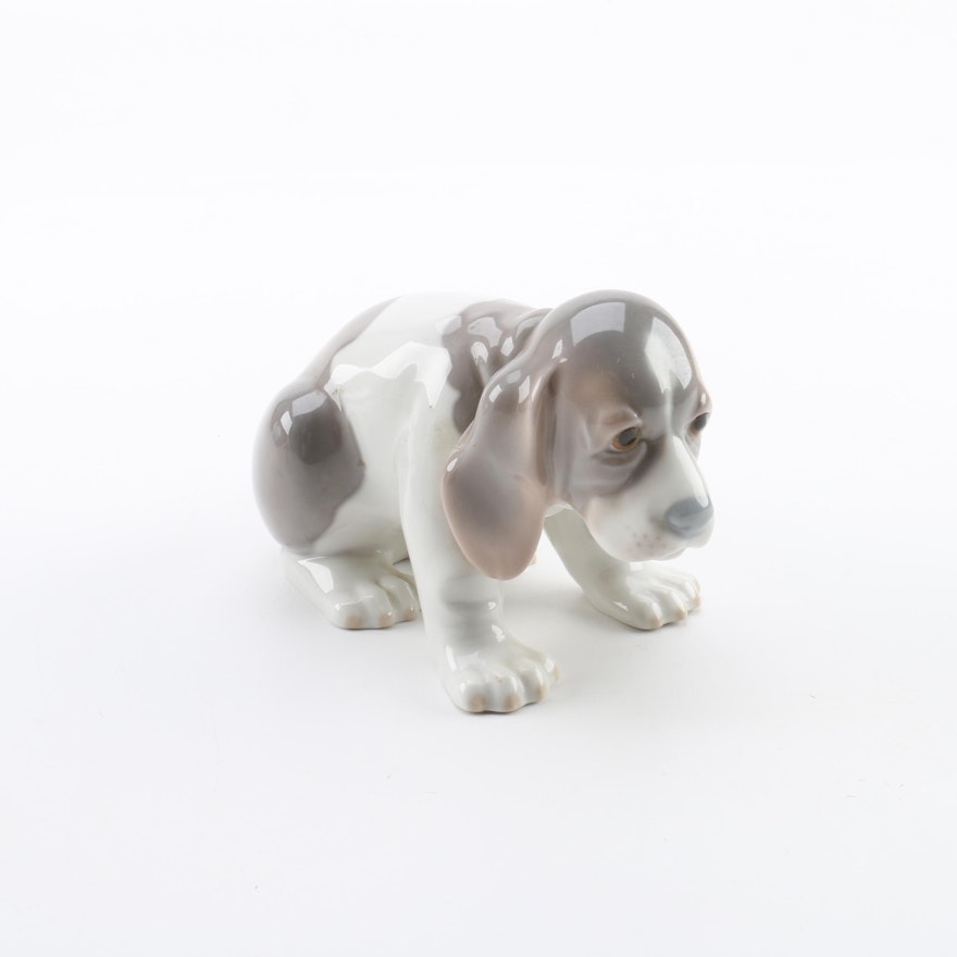 Lladró Beagle Dog Figurine
