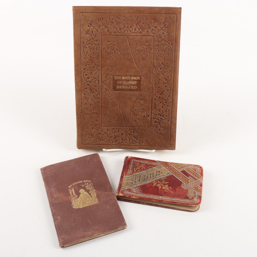 Antique Autograph Book and Other Books