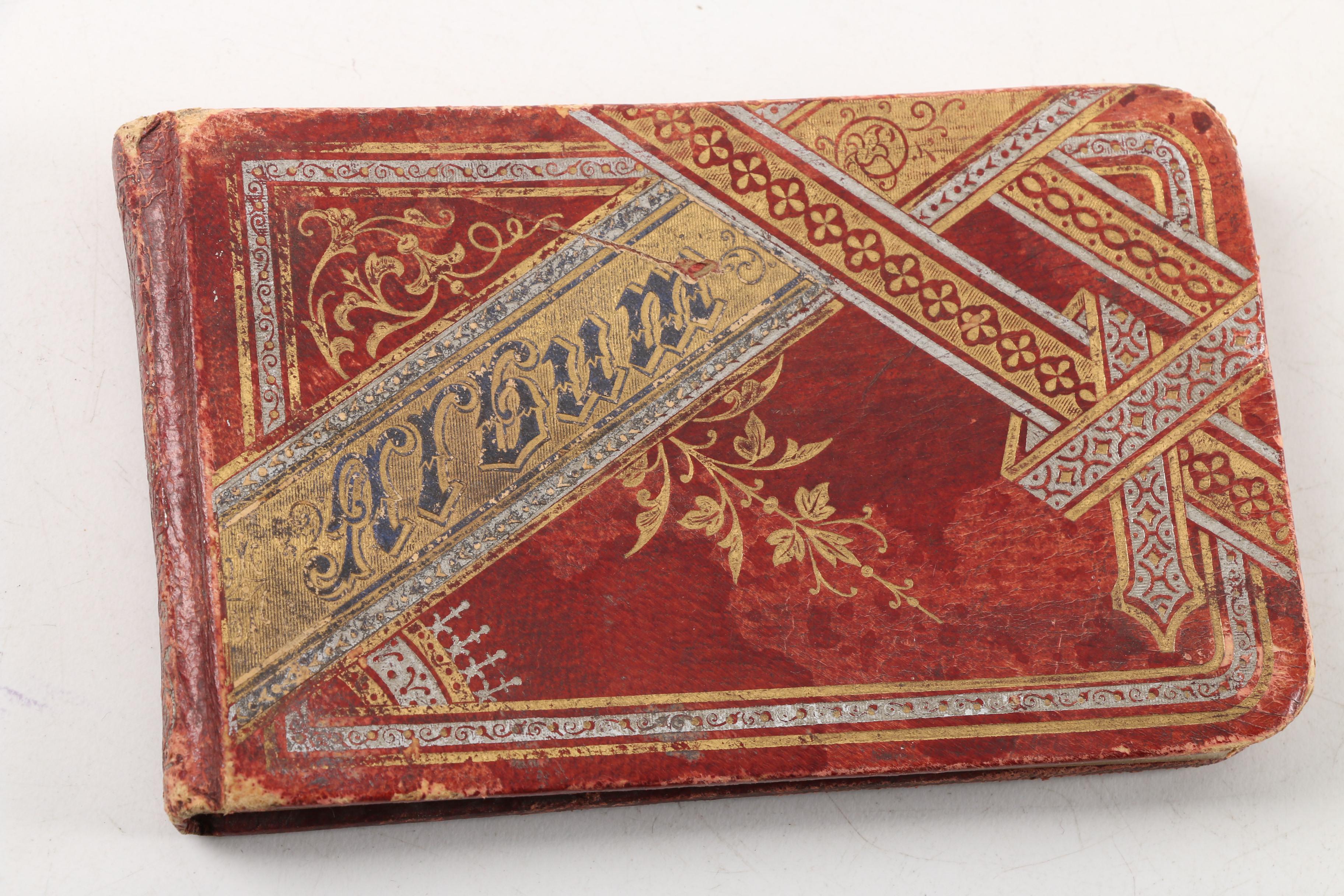 Antique Autograph Book and Other Books