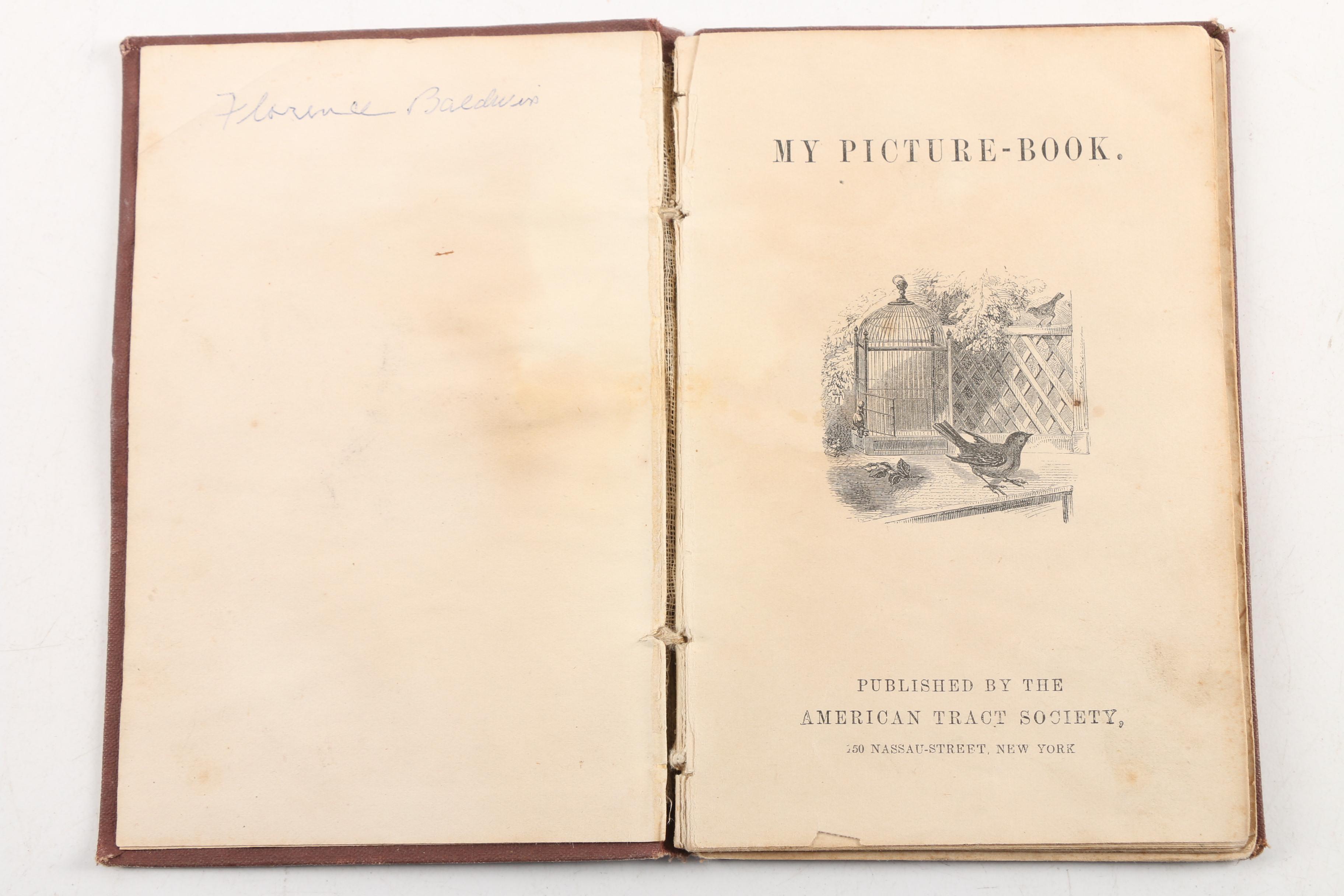 Antique Autograph Book and Other Books