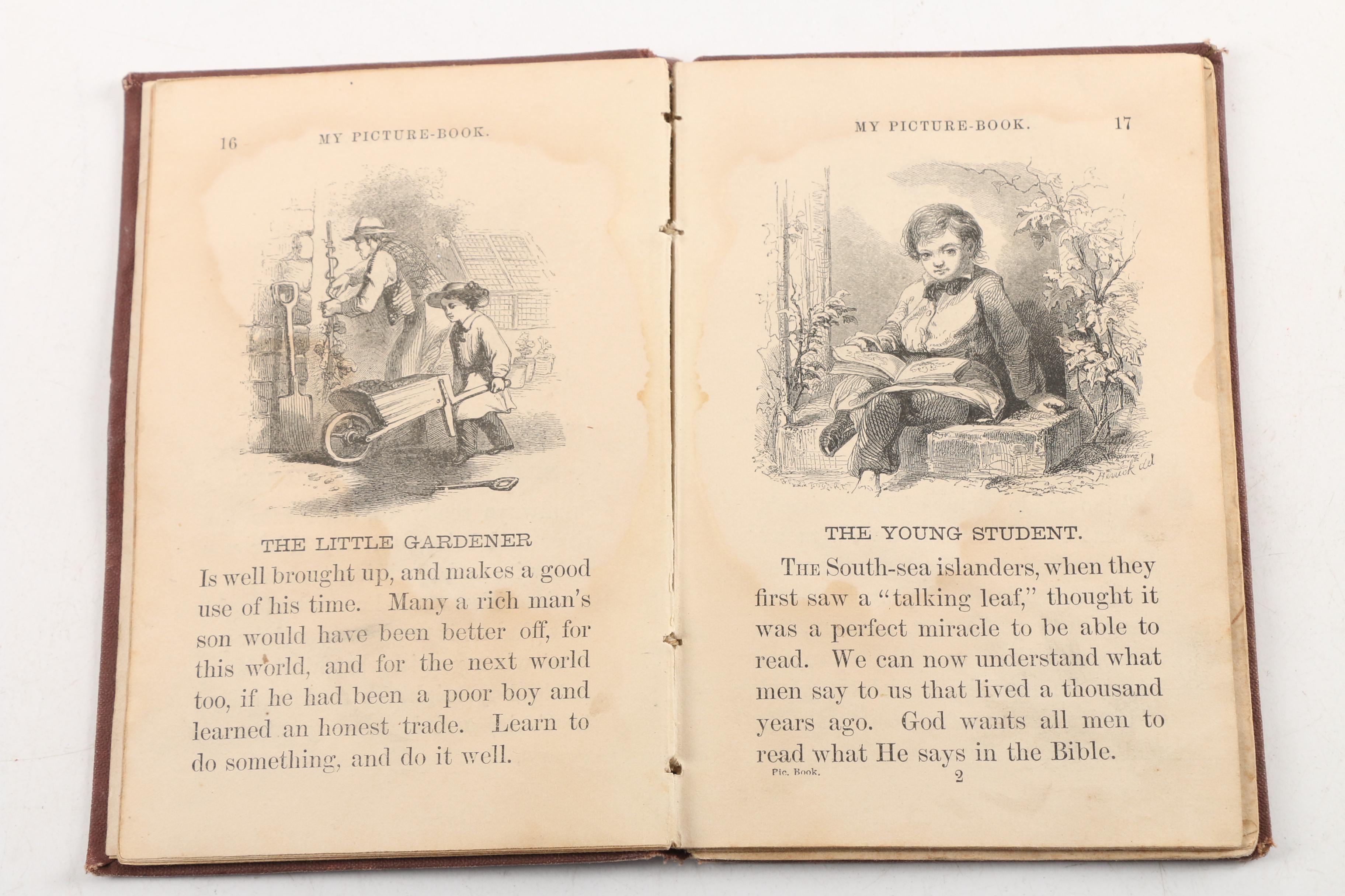 Antique Autograph Book and Other Books