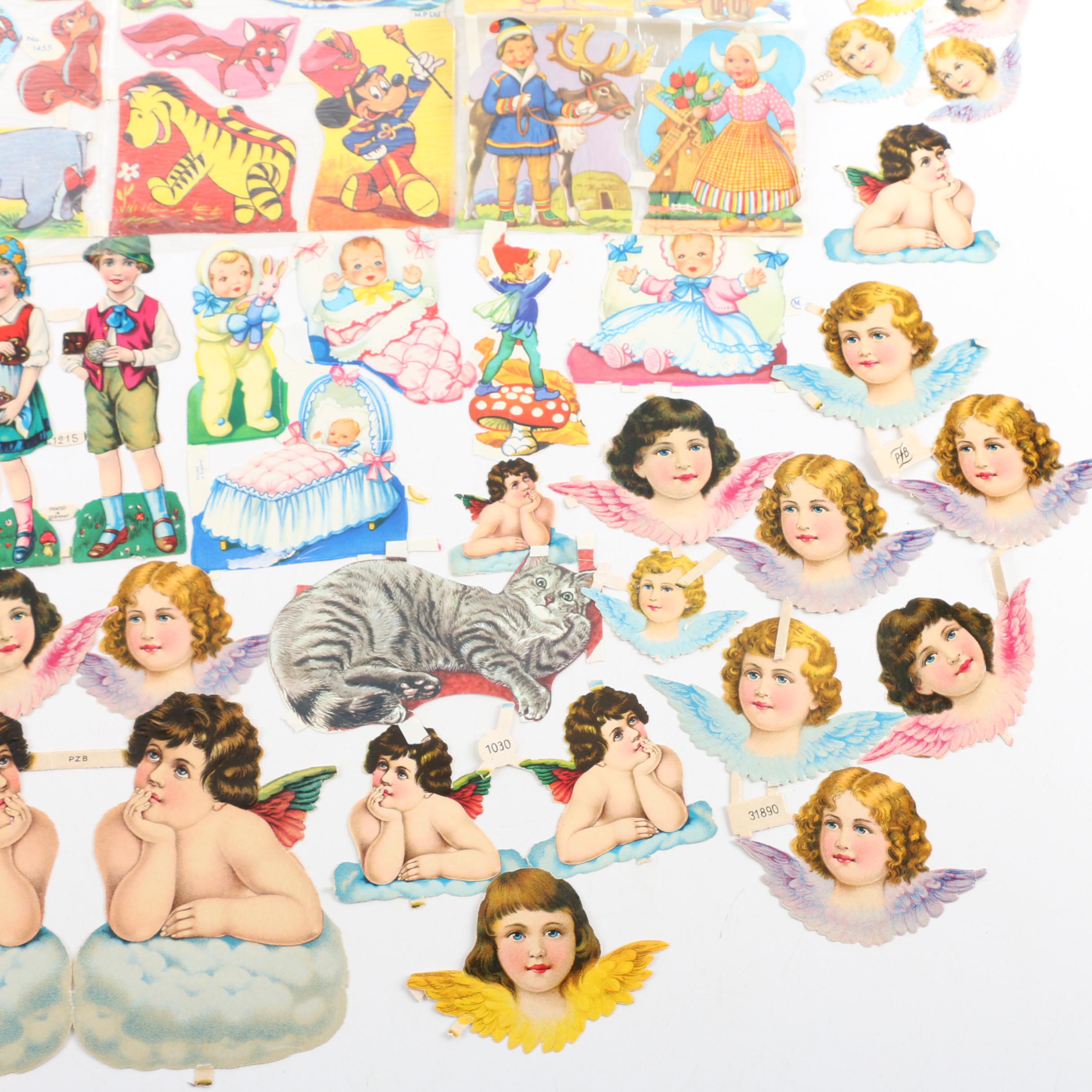 Paper Cutouts Including Disney