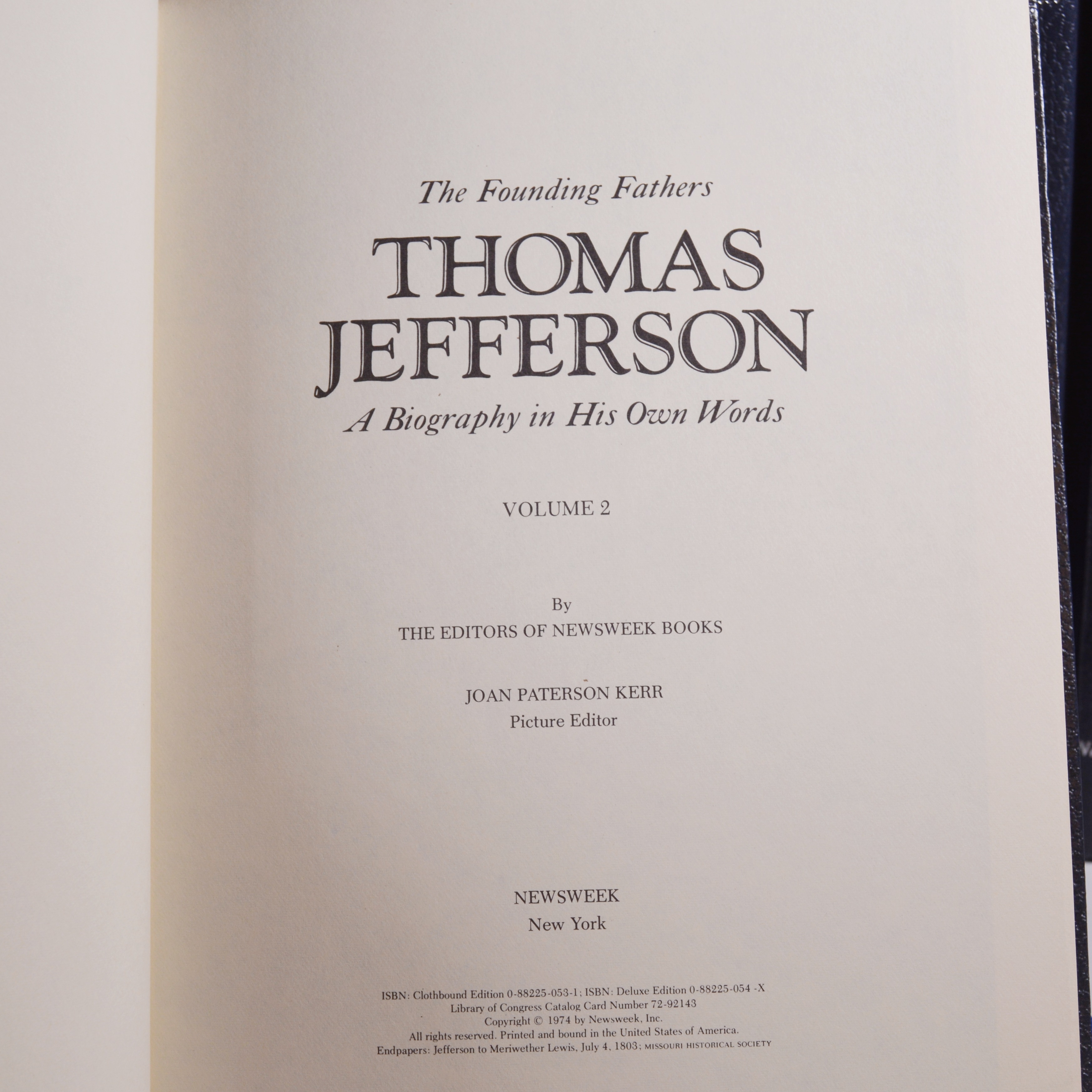 "The Founding Fathers" Twelve Volume Set by The Editors of Newsweek Books