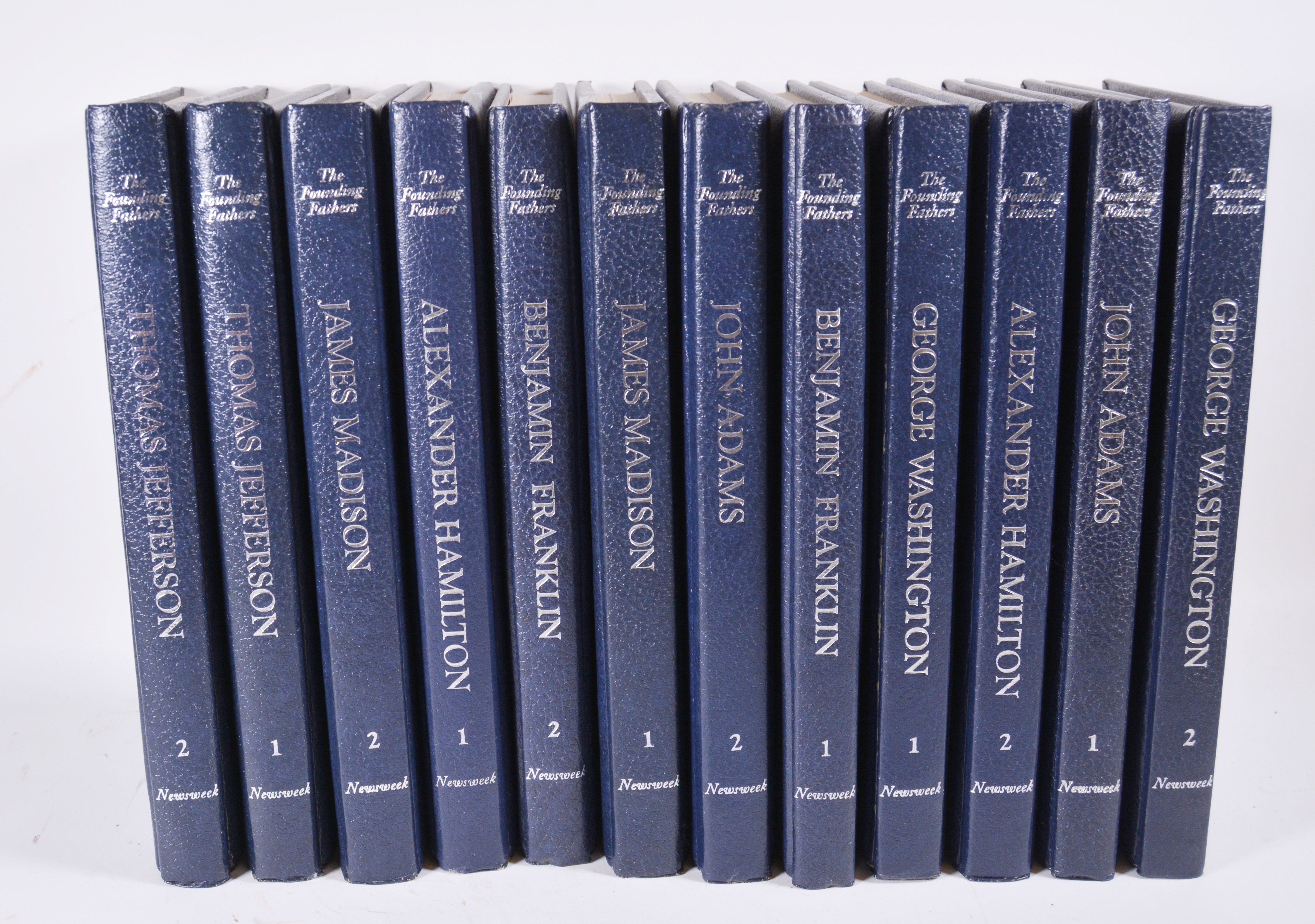"The Founding Fathers" Twelve Volume Set by The Editors of Newsweek Books