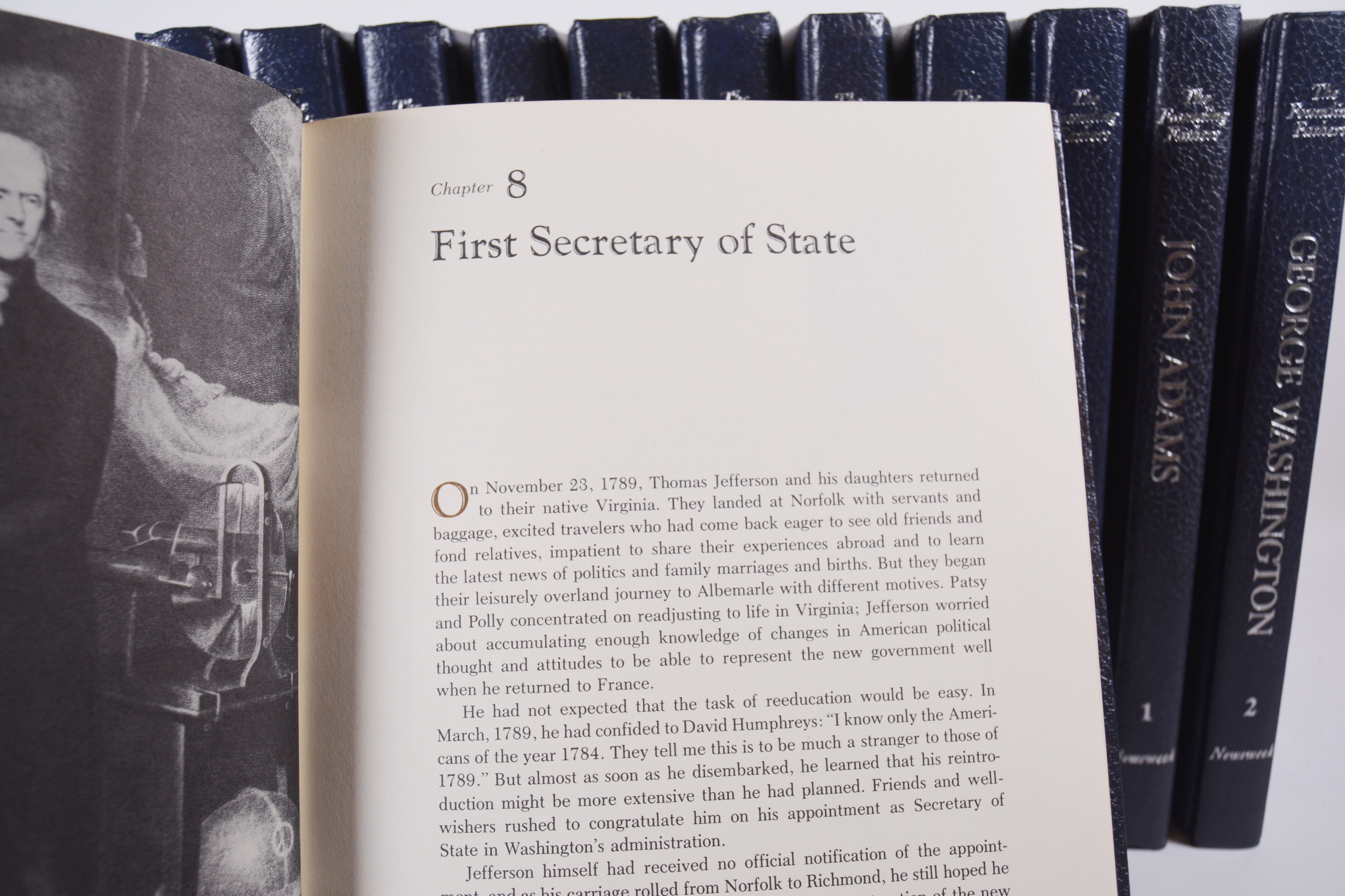 "The Founding Fathers" Twelve Volume Set by The Editors of Newsweek Books