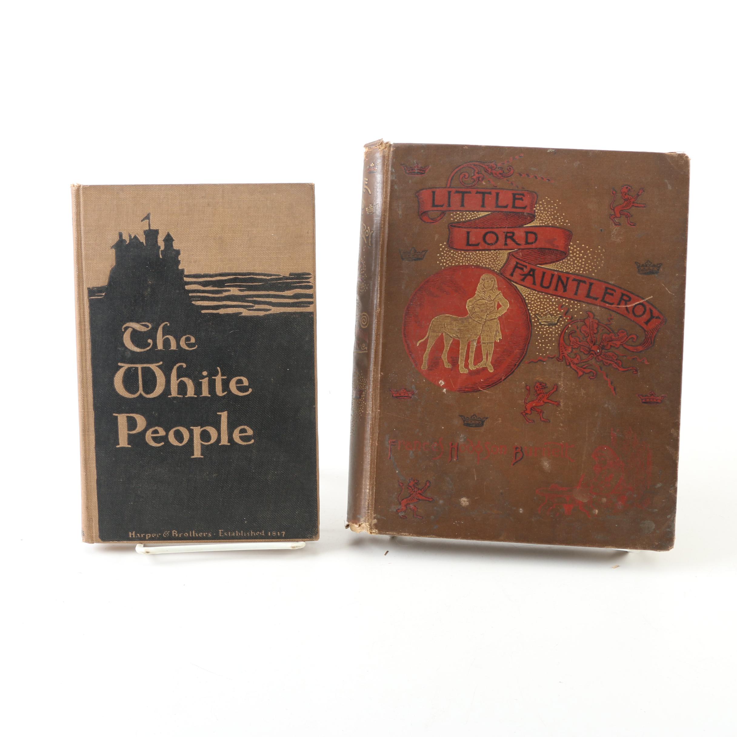 Frances Hodgson Burnett First Edition Novels including "Little Lord Fauntleroy"