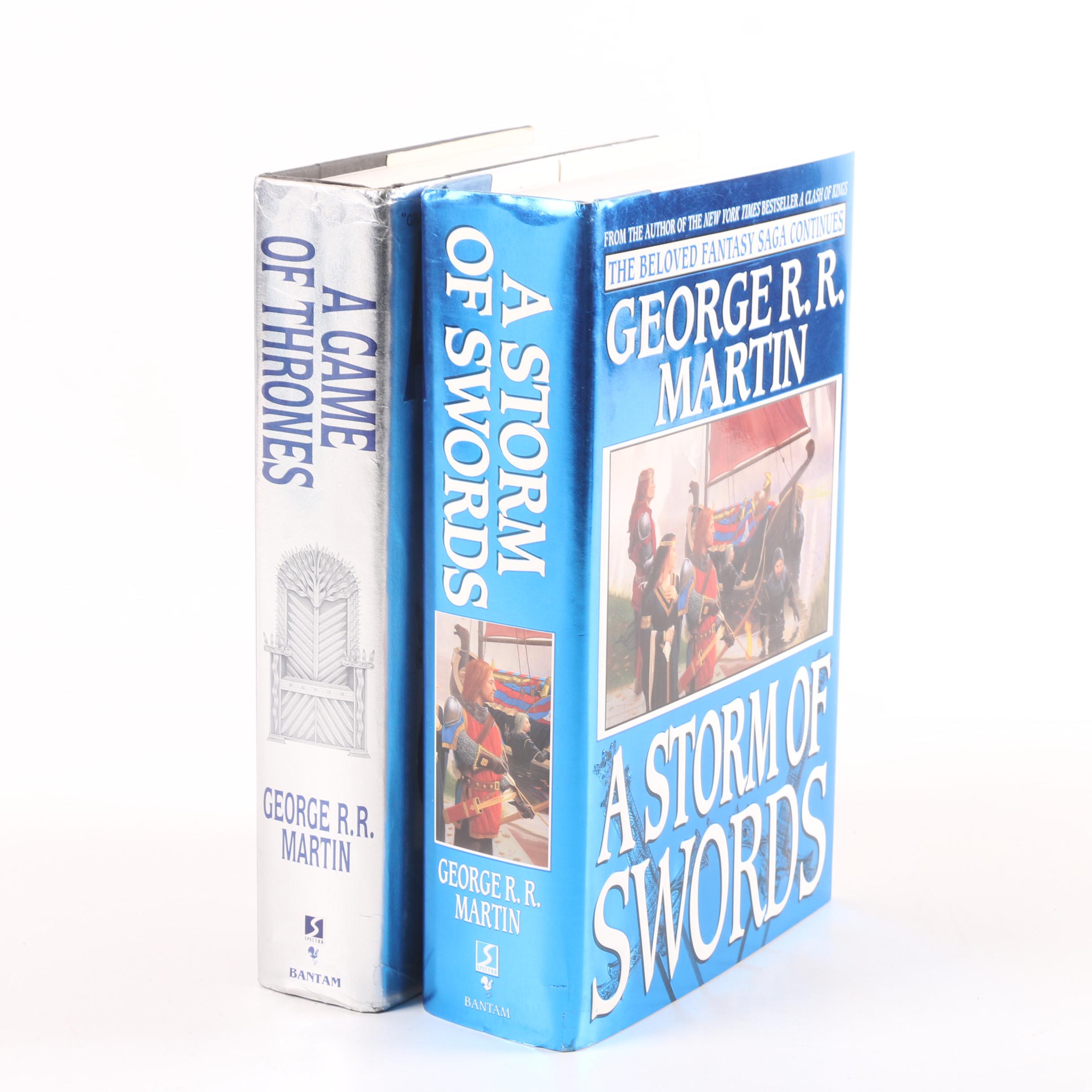 First American Editions "A Game of Thrones" and "A Storm of Swords"