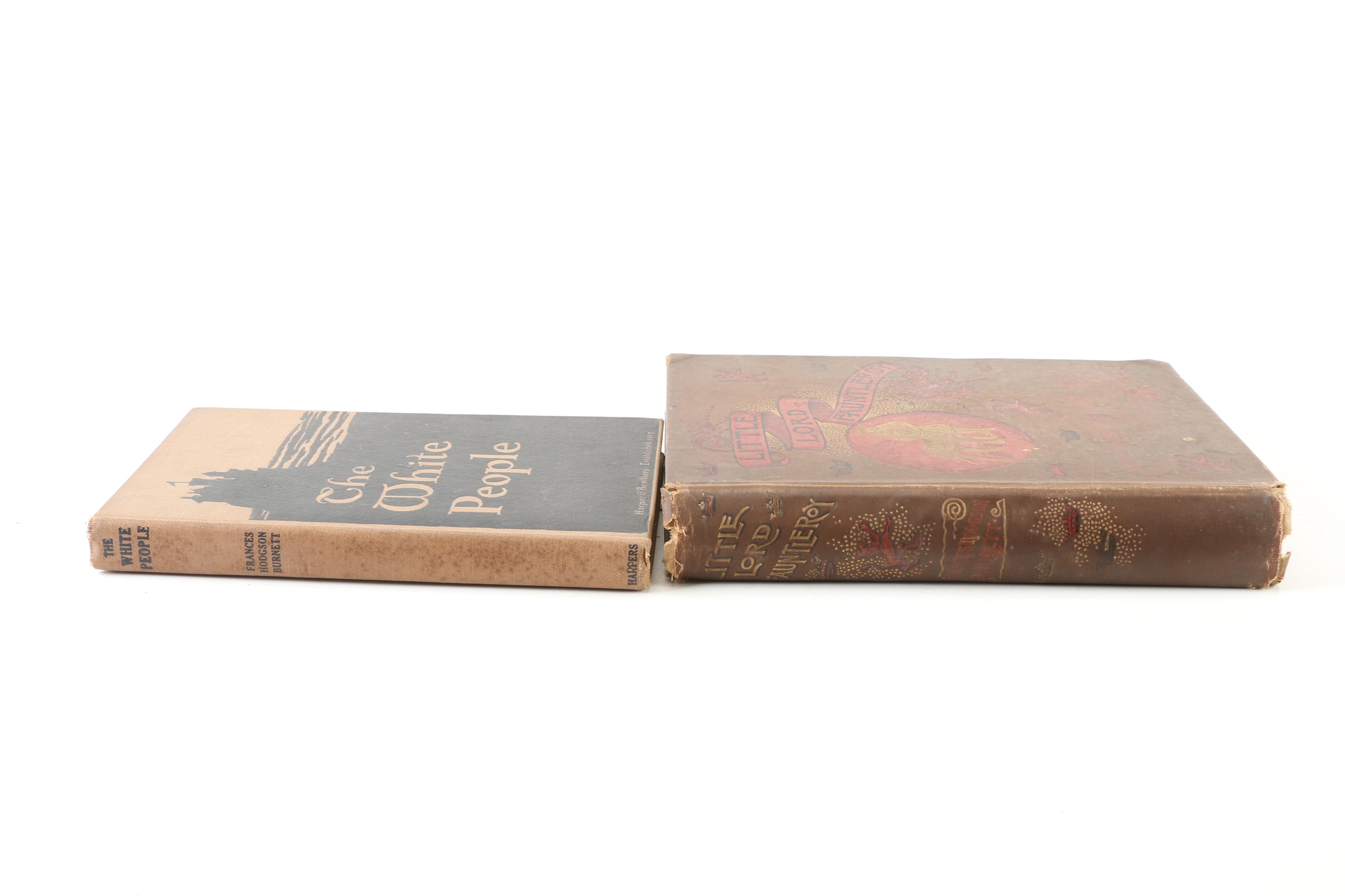 Frances Hodgson Burnett First Edition Novels including "Little Lord Fauntleroy"