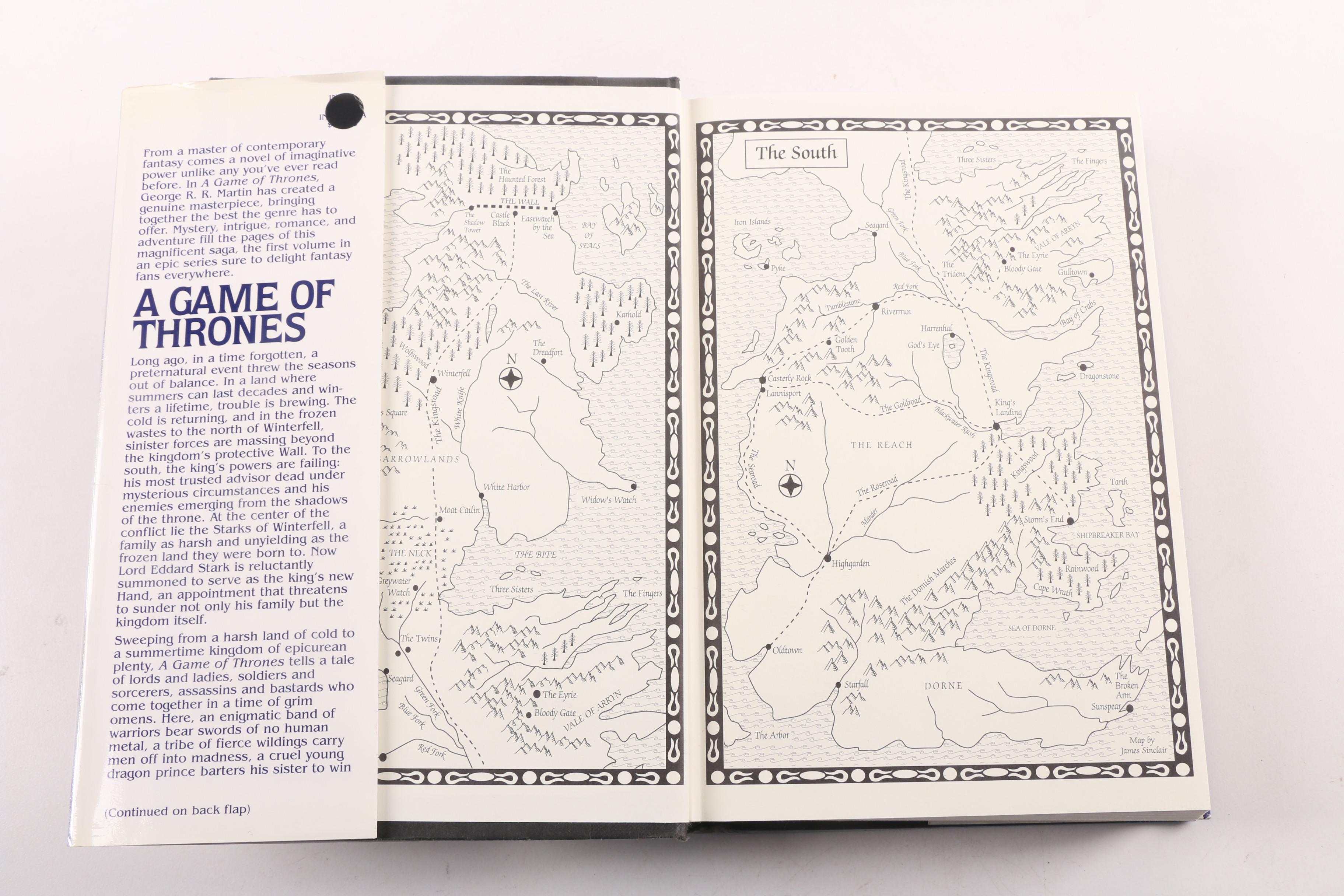 First American Editions "A Game of Thrones" and "A Storm of Swords"