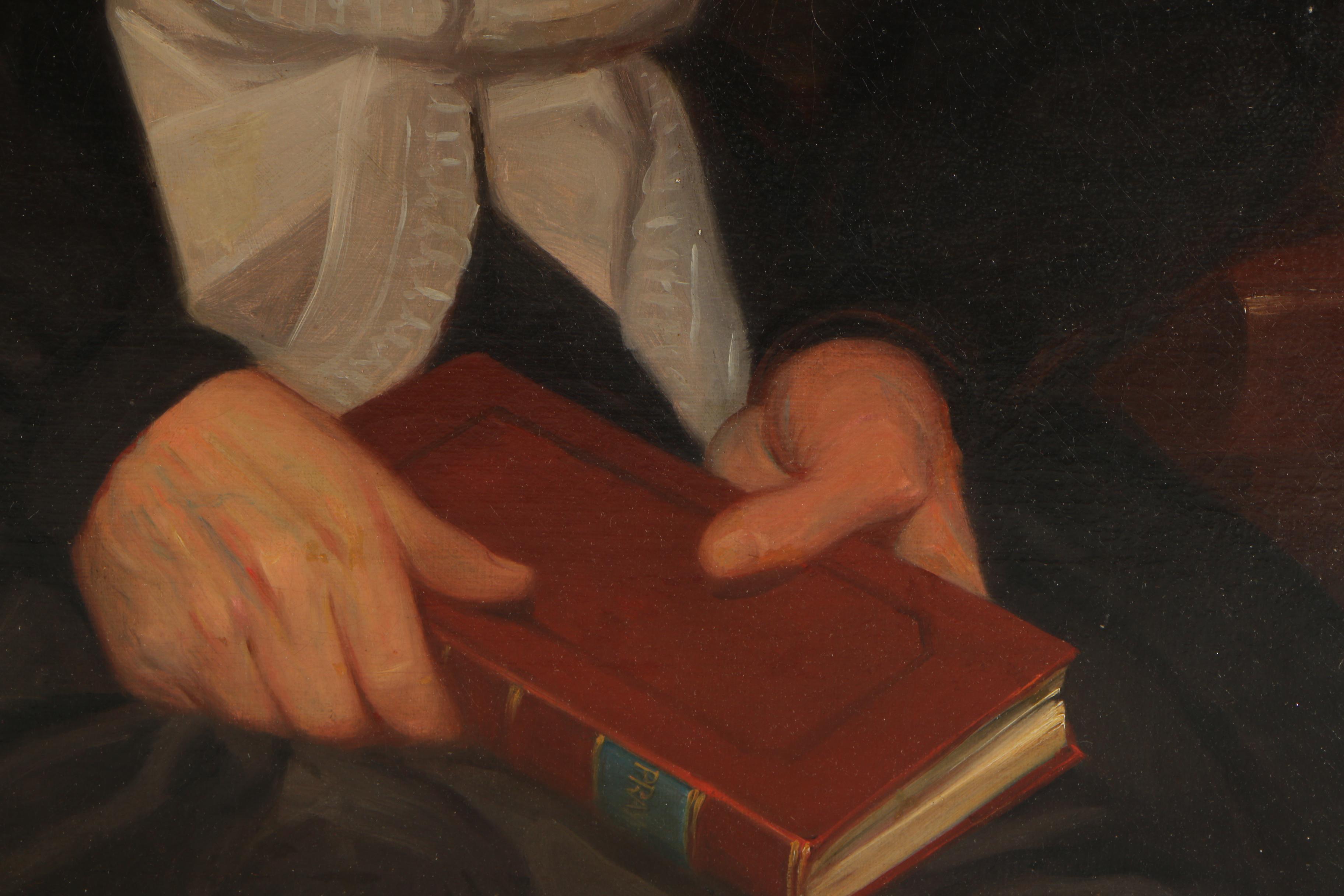 Edwin D. White Oil Painting