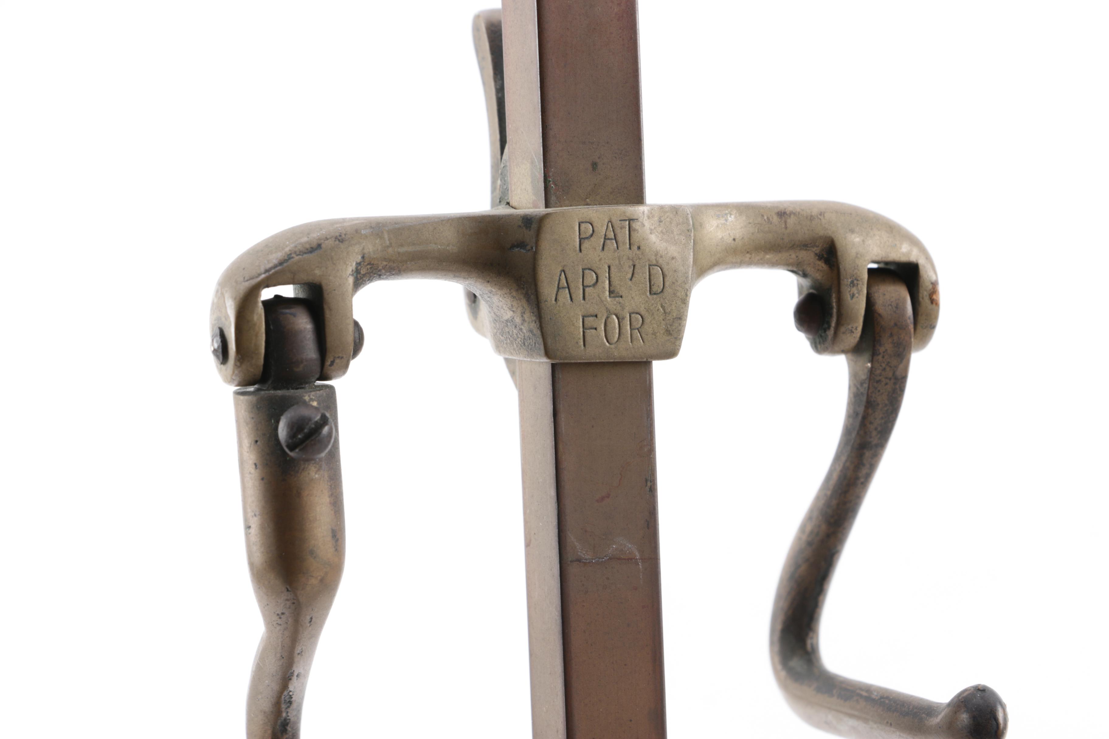 Vintage "The Moland" Brass Equestrian Riding Boot Tree Stretcher