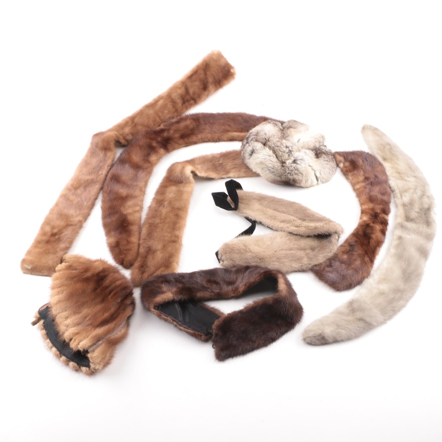 Mink and Rabbit Fur Accessories