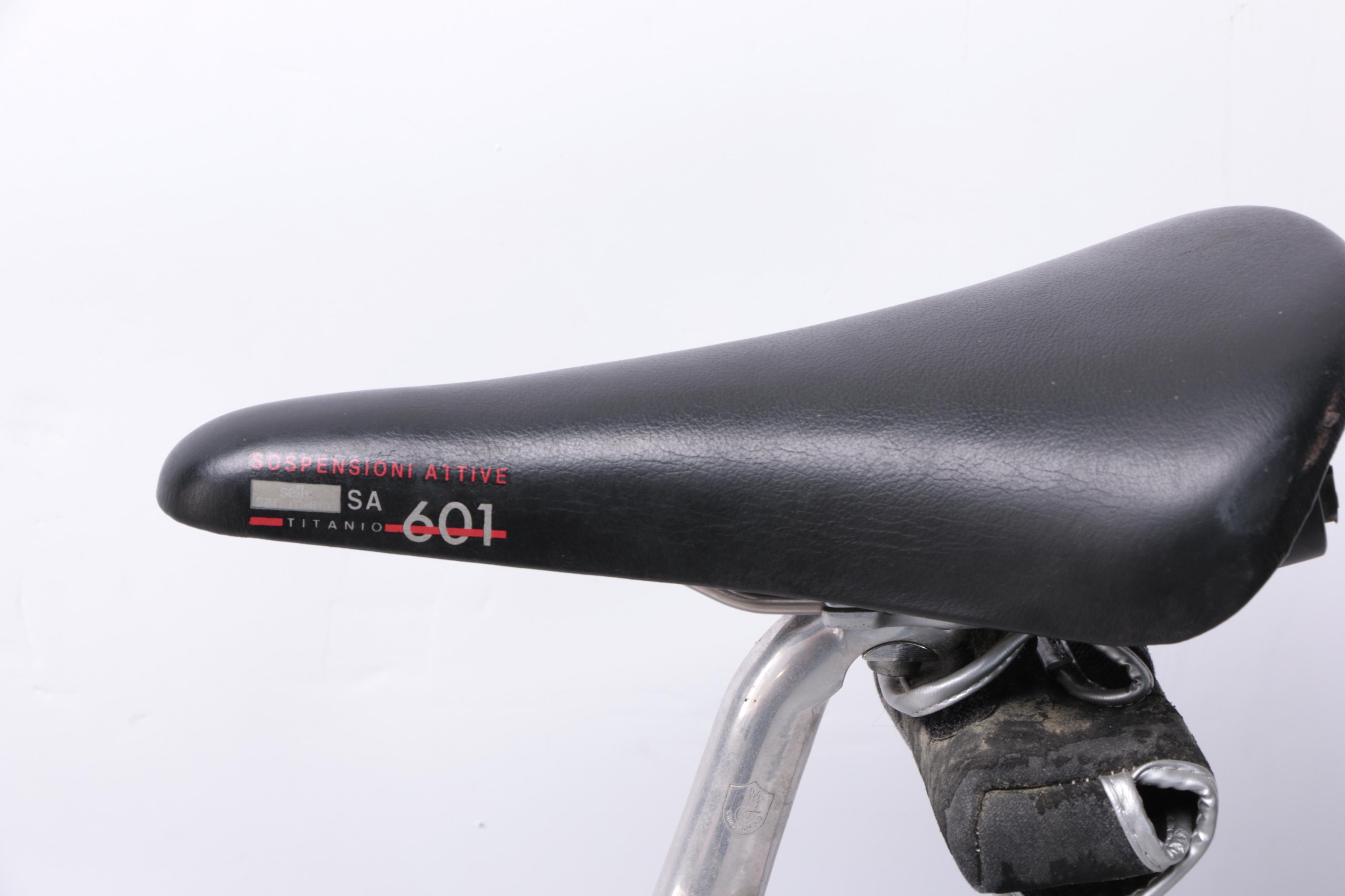 Pinarello Treviso Italia Bicycle and Schwinn Mag Turbo Bike Trainer