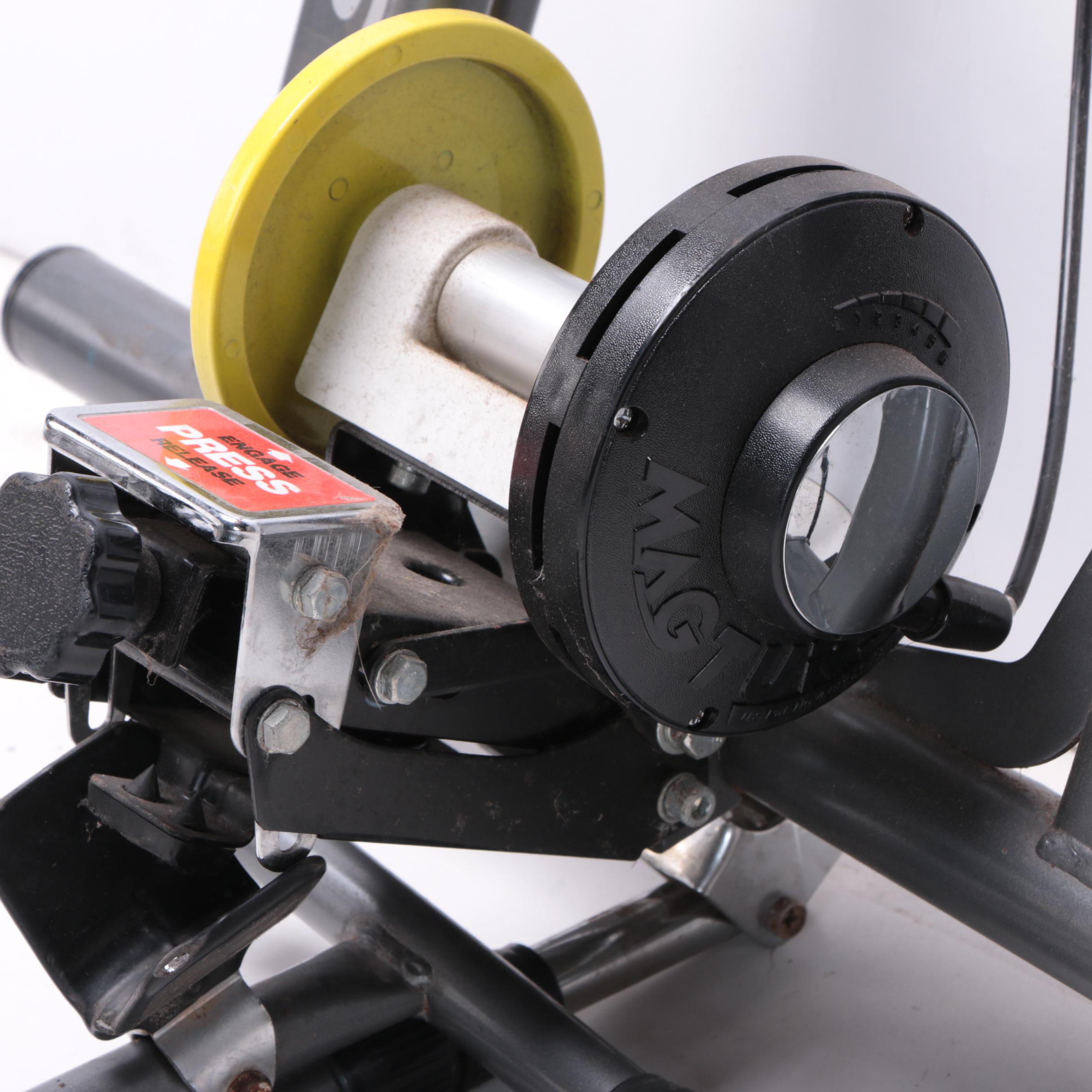 Pinarello Treviso Italia Bicycle and Schwinn Mag Turbo Bike Trainer