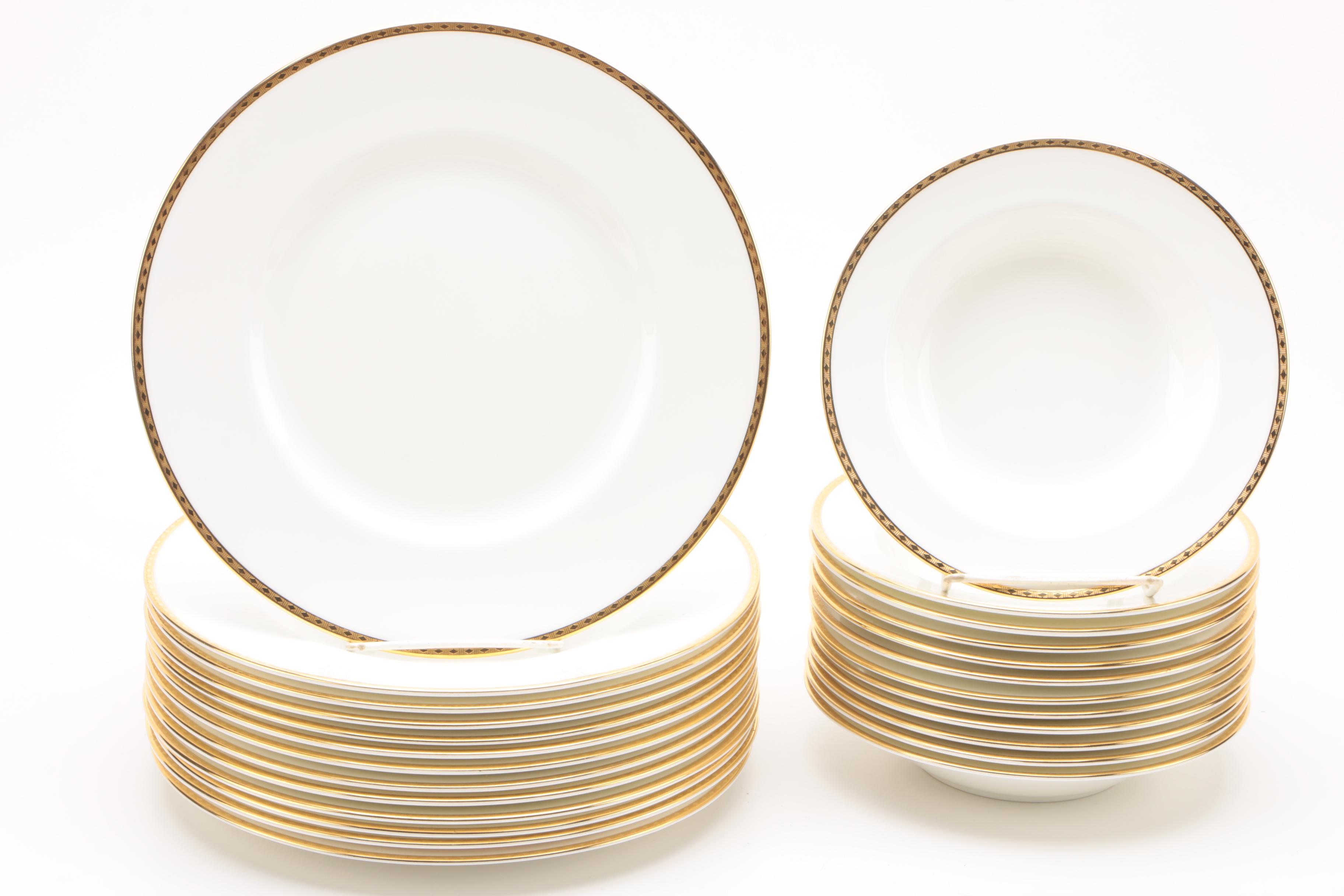 Vintage Minton "Golden Heritage" Bone China Dinnerware c. 1957-79