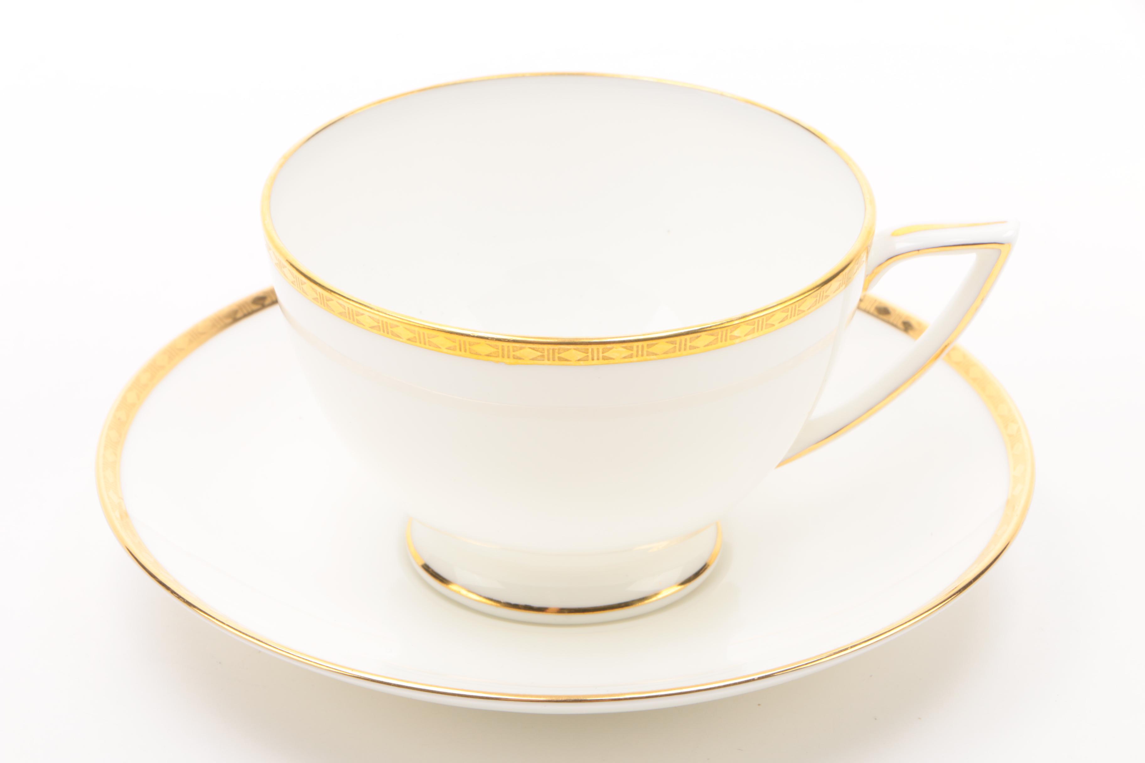 Vintage Minton "Golden Heritage" Bone China Dinnerware c. 1957-79