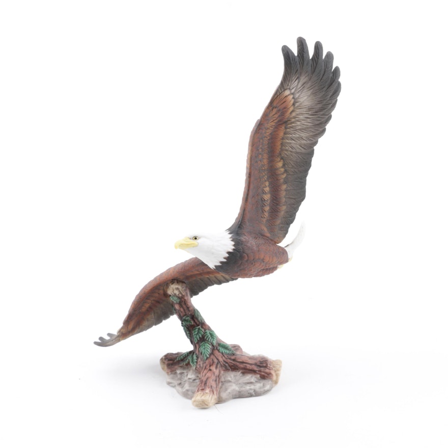 1993 Lenox "Soaring the Heights" Porcelain Figurine from Birds of Prey Series