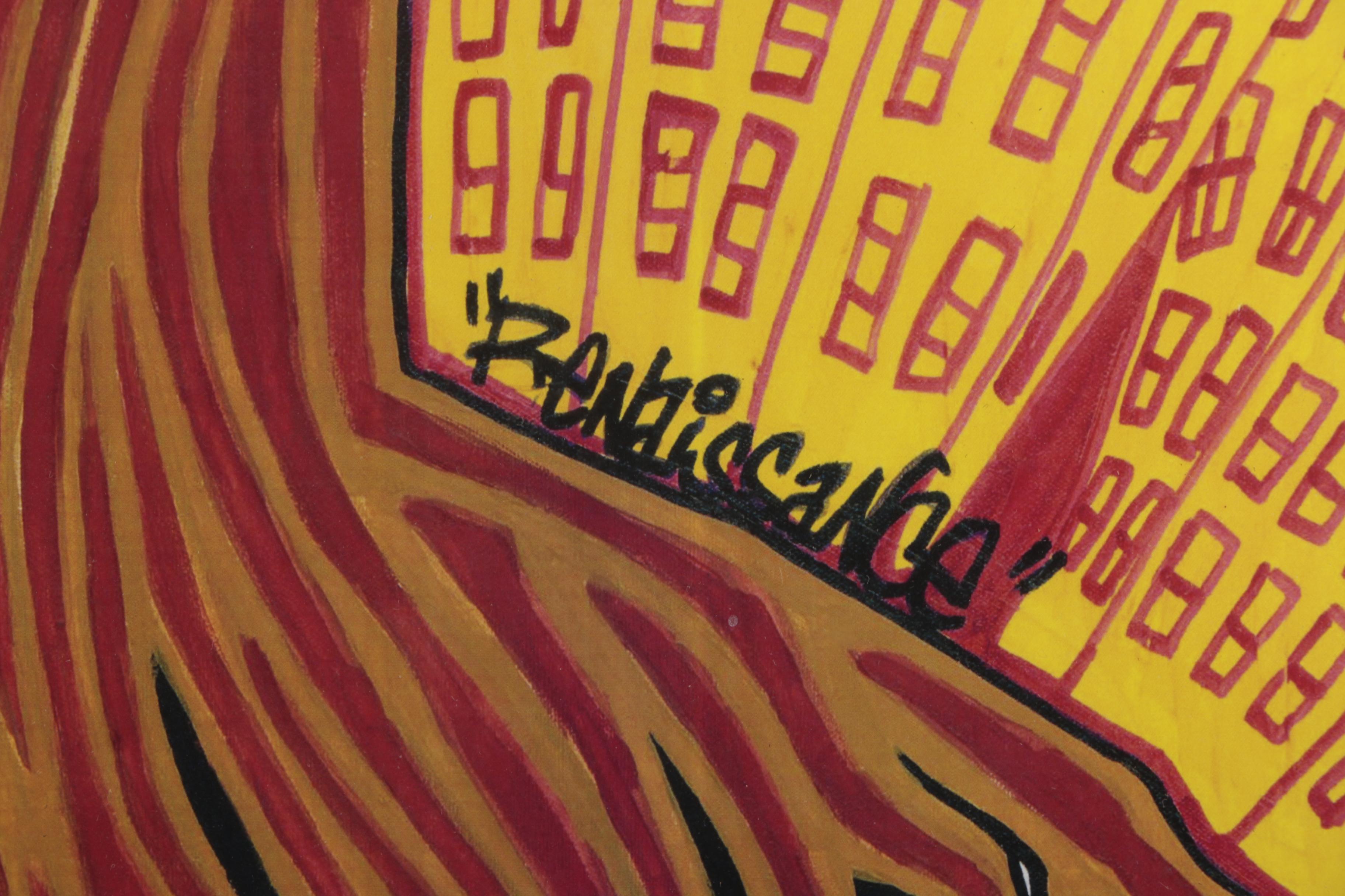 Samuel Renaissance Offset Lithograph "Routes"