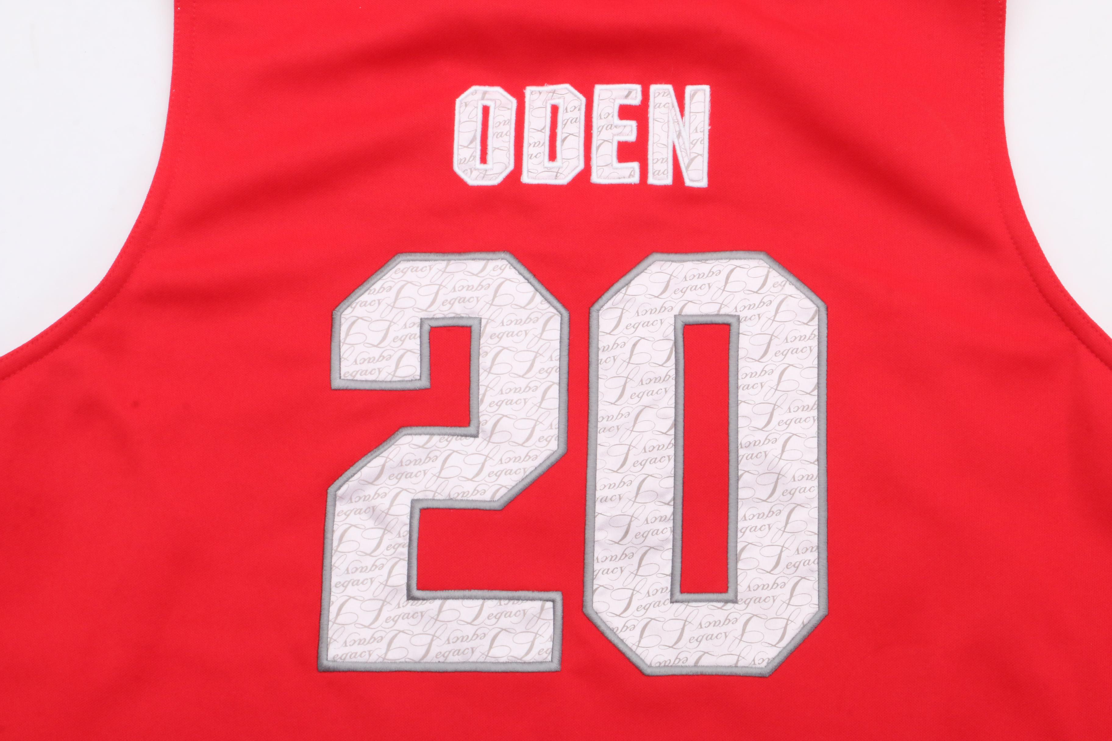 Six NBA and NCAA Basketball Jerseys Including North Carolina Michael Jordan