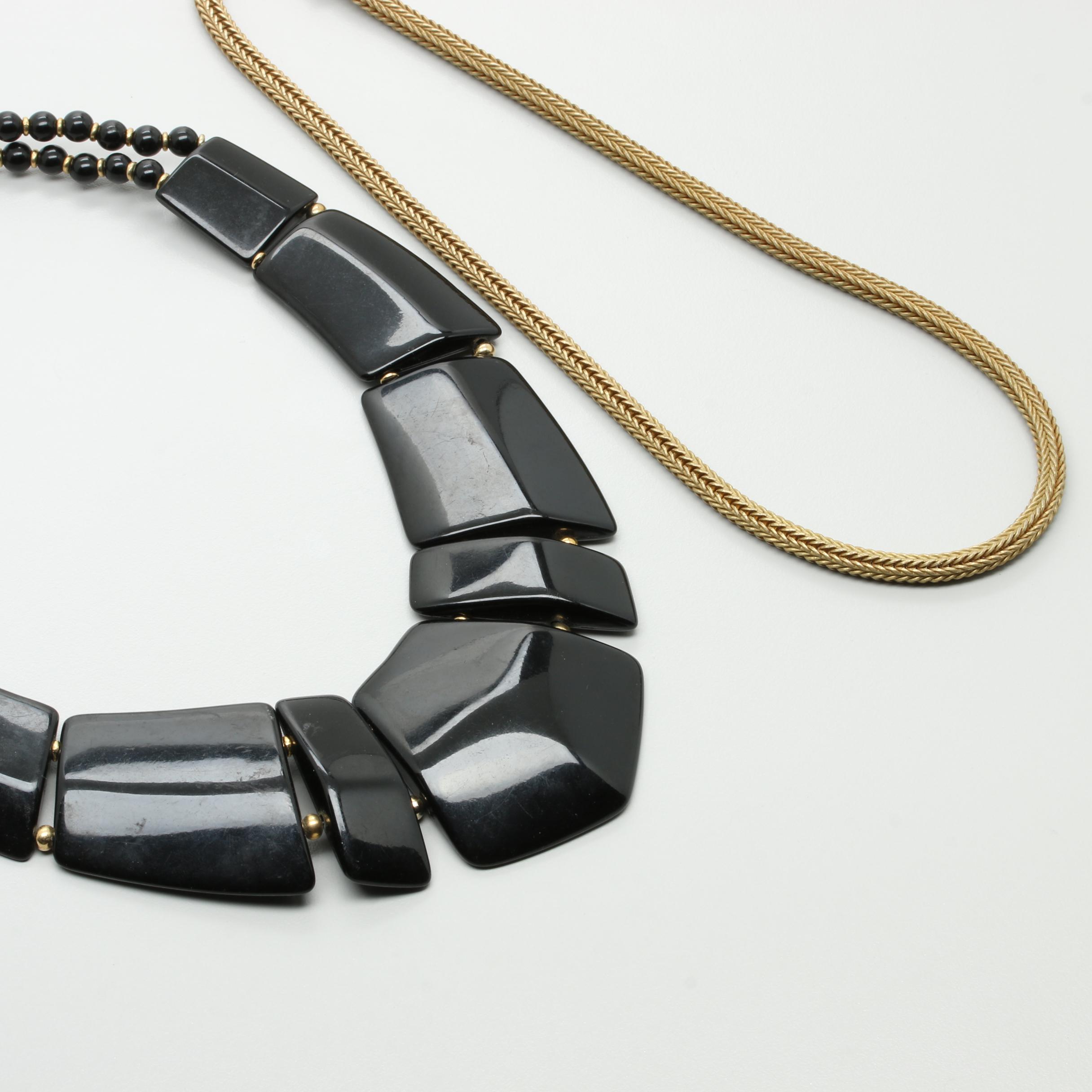 Assortment of Jewelry Including Joan Rivers, Laurel Burch, and Enamel