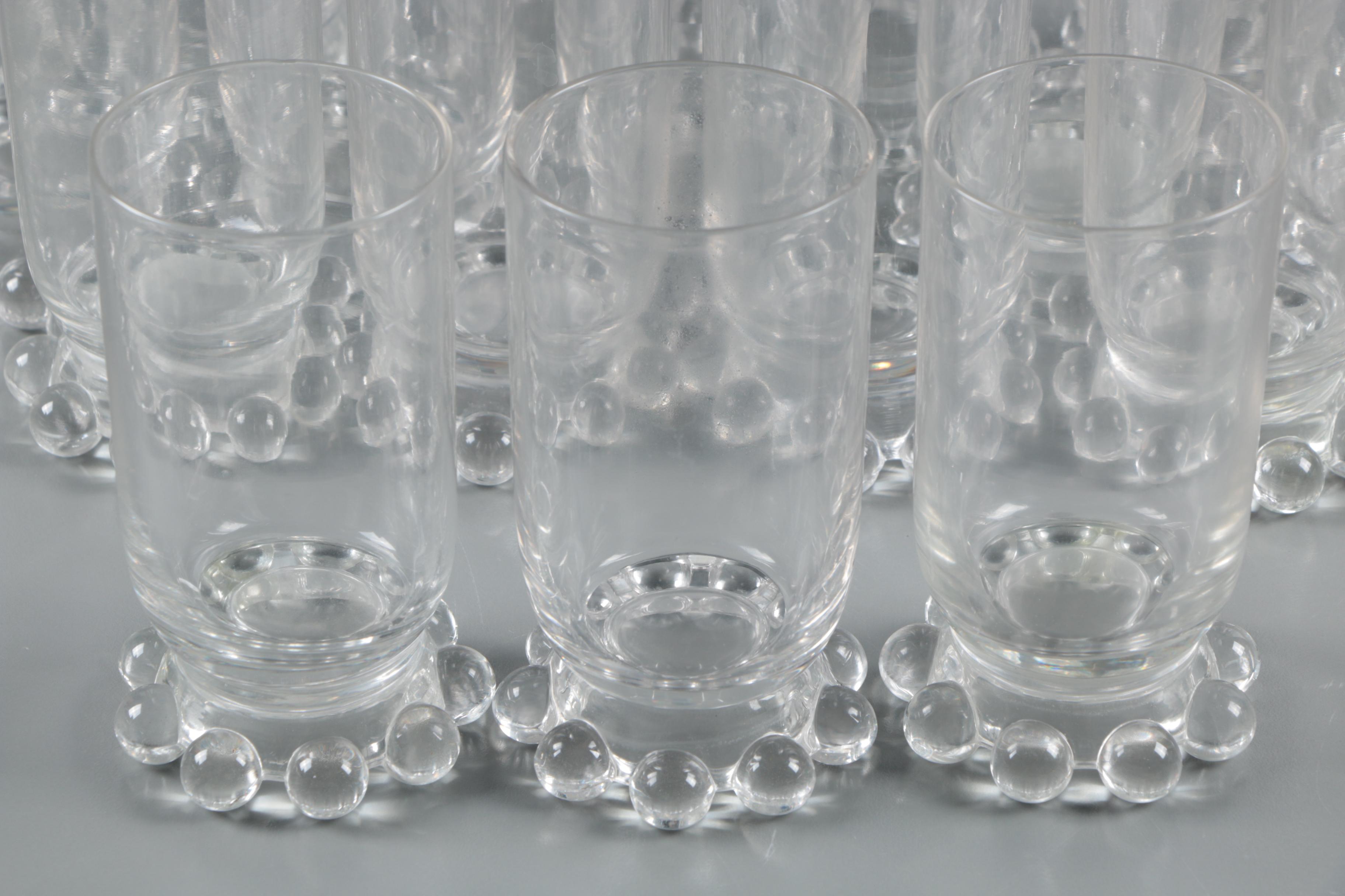 Vintage Imperial Glass-Ohio "Candlewick" Dinnerware