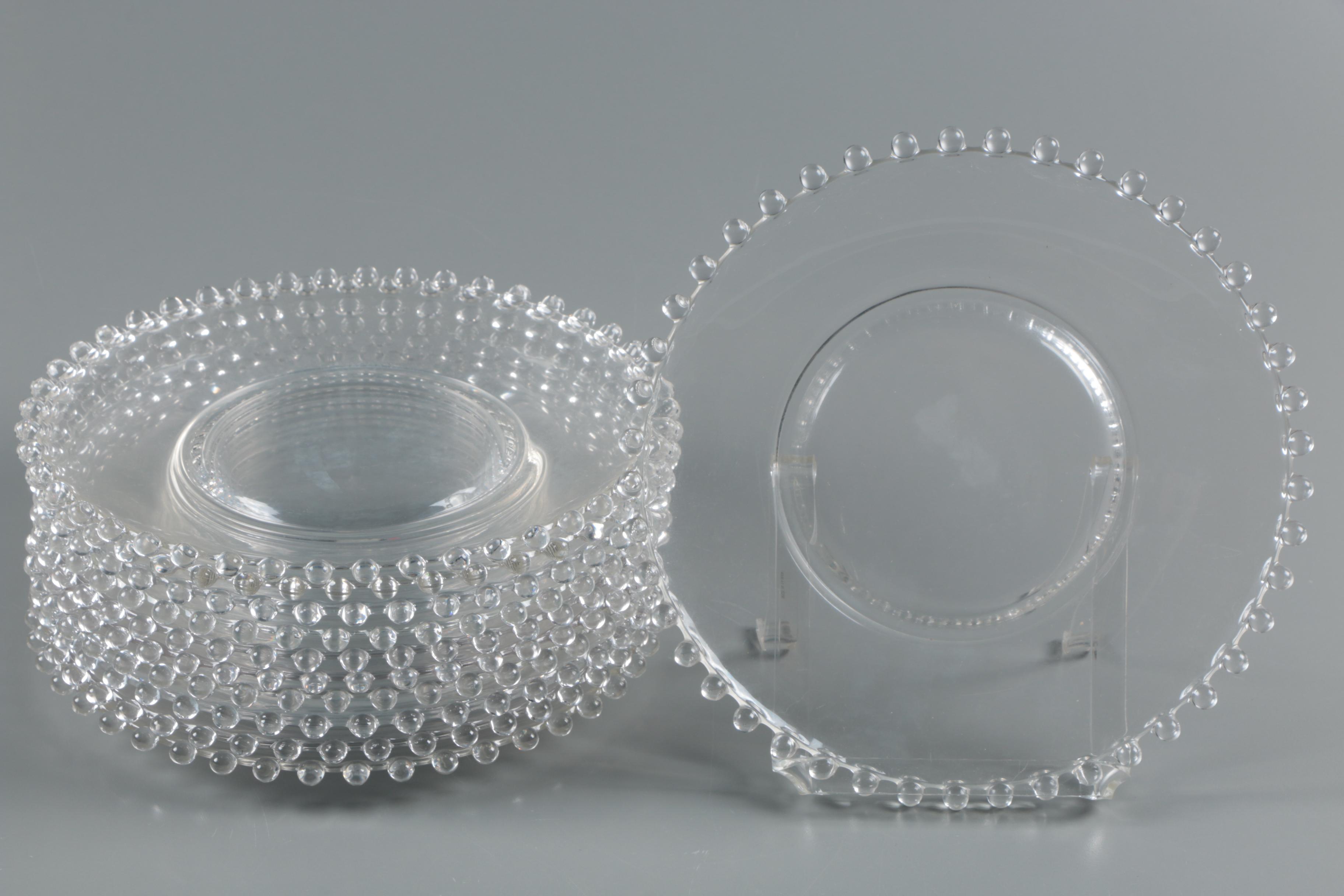 Vintage Imperial Glass-Ohio "Candlewick" Dinnerware