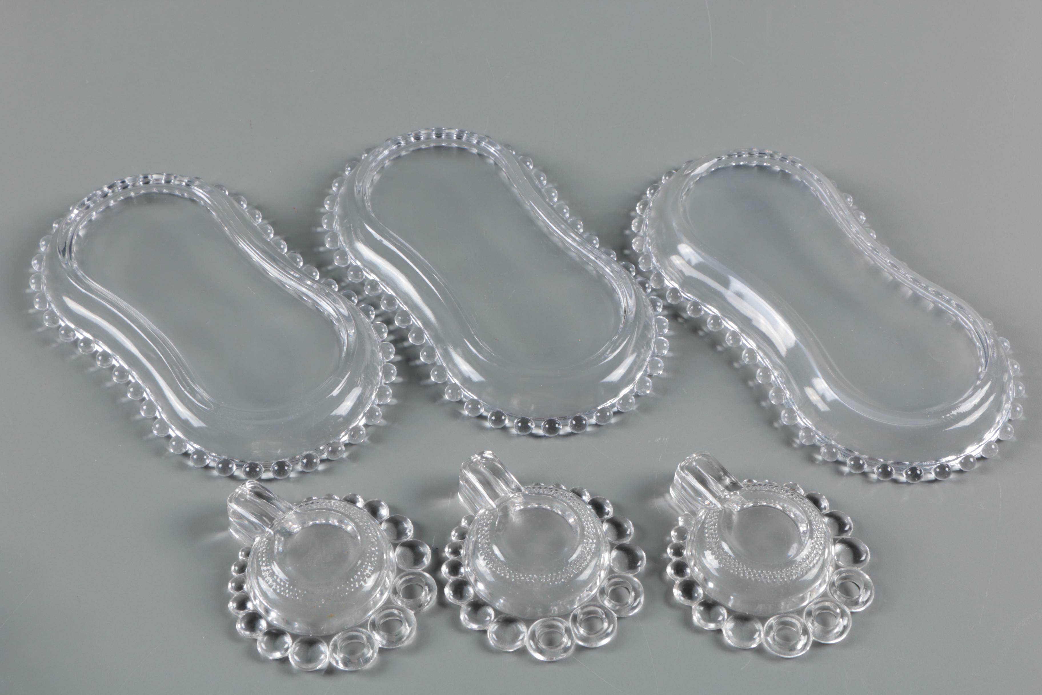 Vintage Imperial Glass-Ohio "Candlewick" Dinnerware