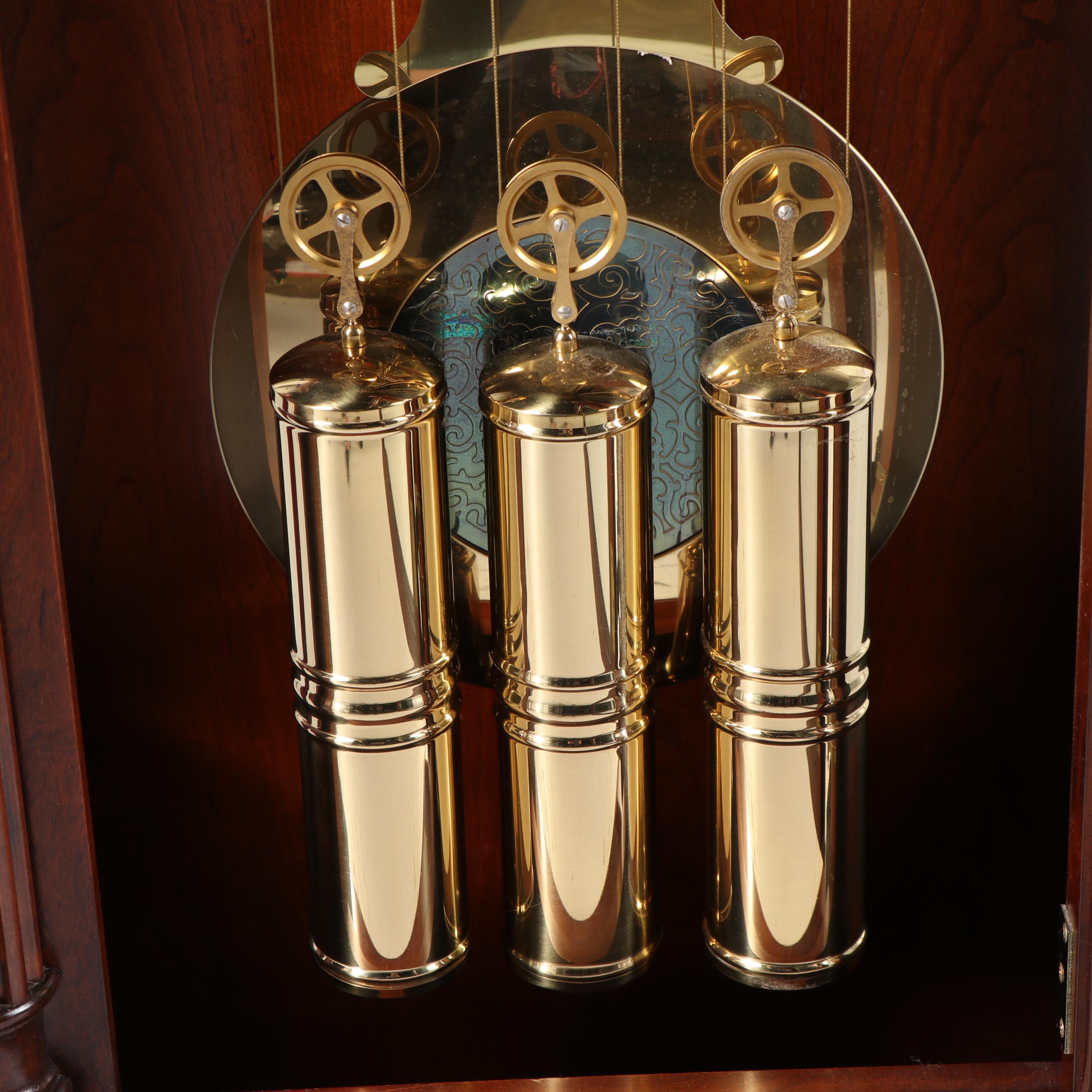 Sligh Grandfather Clock with Moon Phase Dial