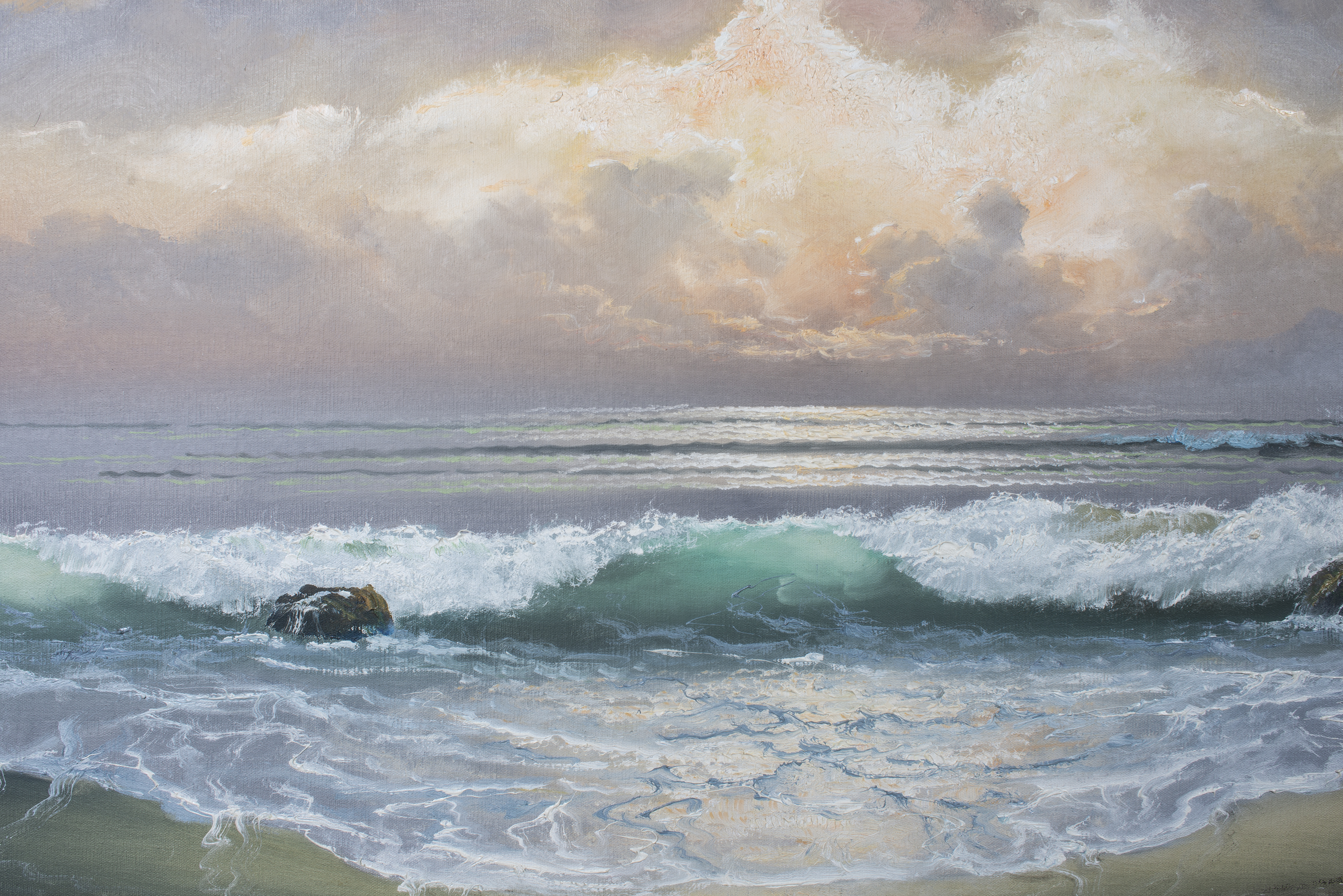 Bell Howard Seascape Oil Painting