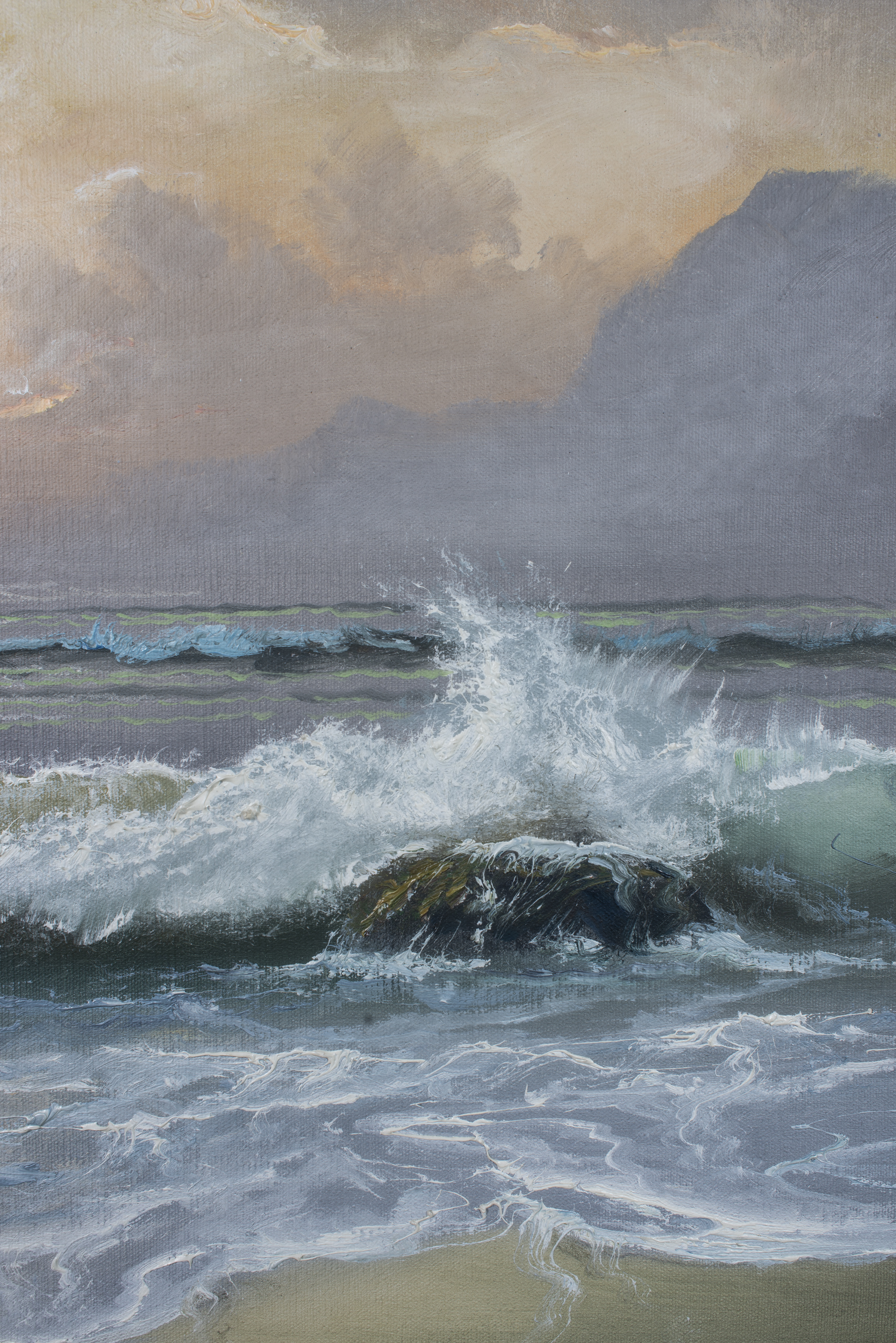 Bell Howard Seascape Oil Painting