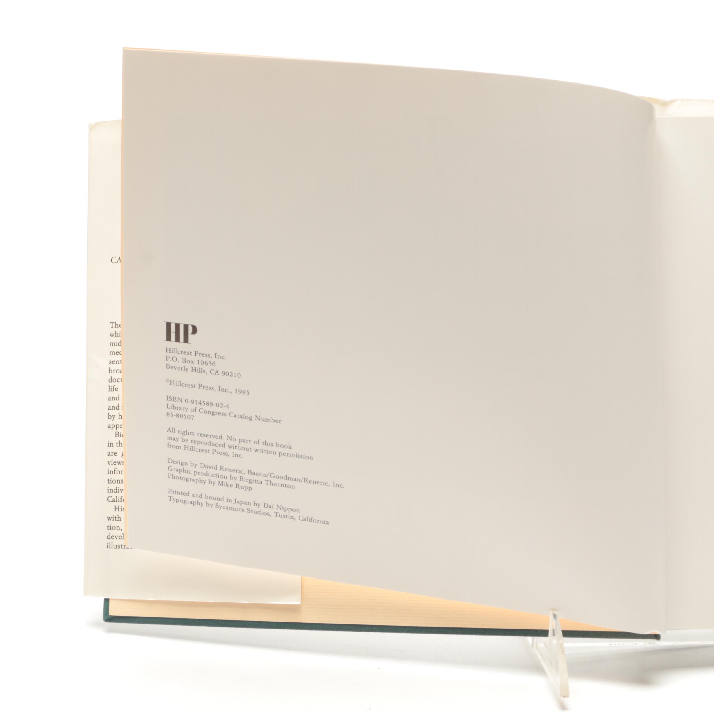 Group of California Art Books