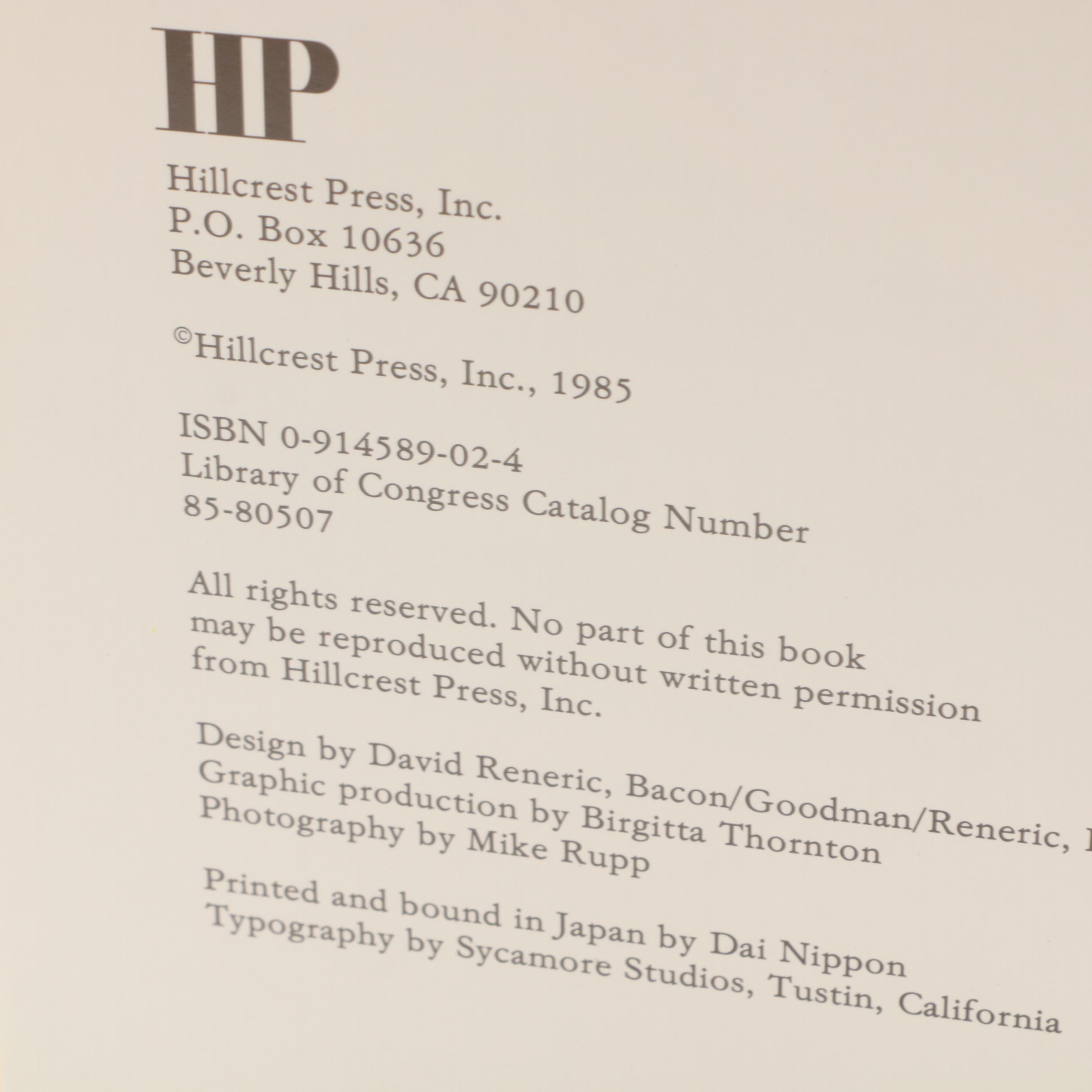 Group of California Art Books