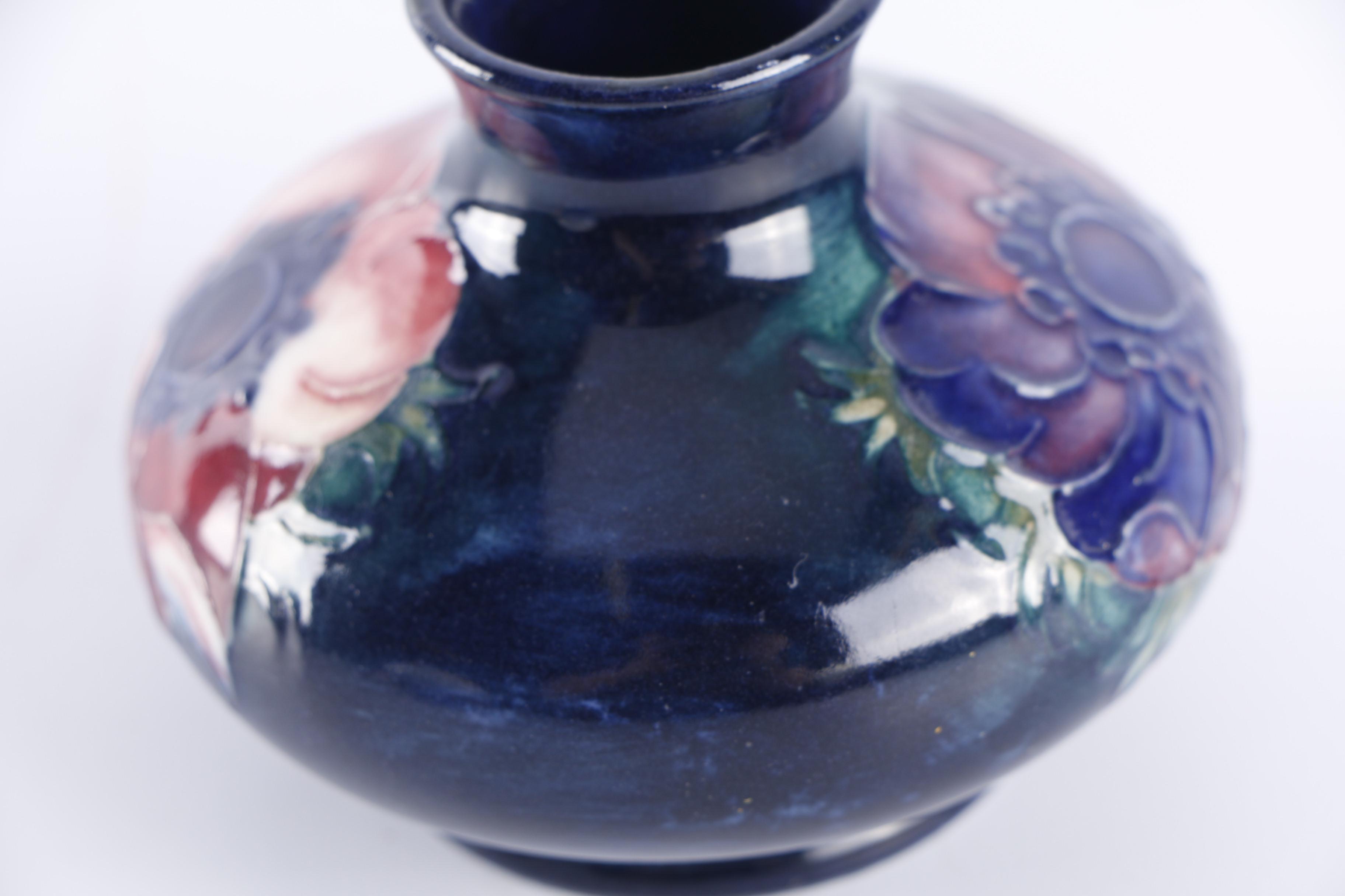 Hand-Painted Royal Copenhagen "Bindweed" Vase and Majolica Style Vase