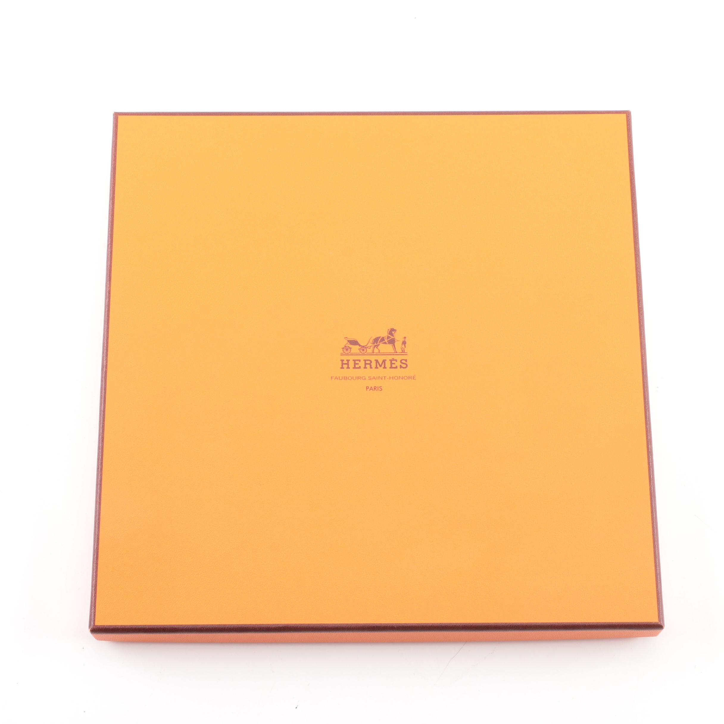 Hermès of Paris "Axis Mundi" Silk Scarf