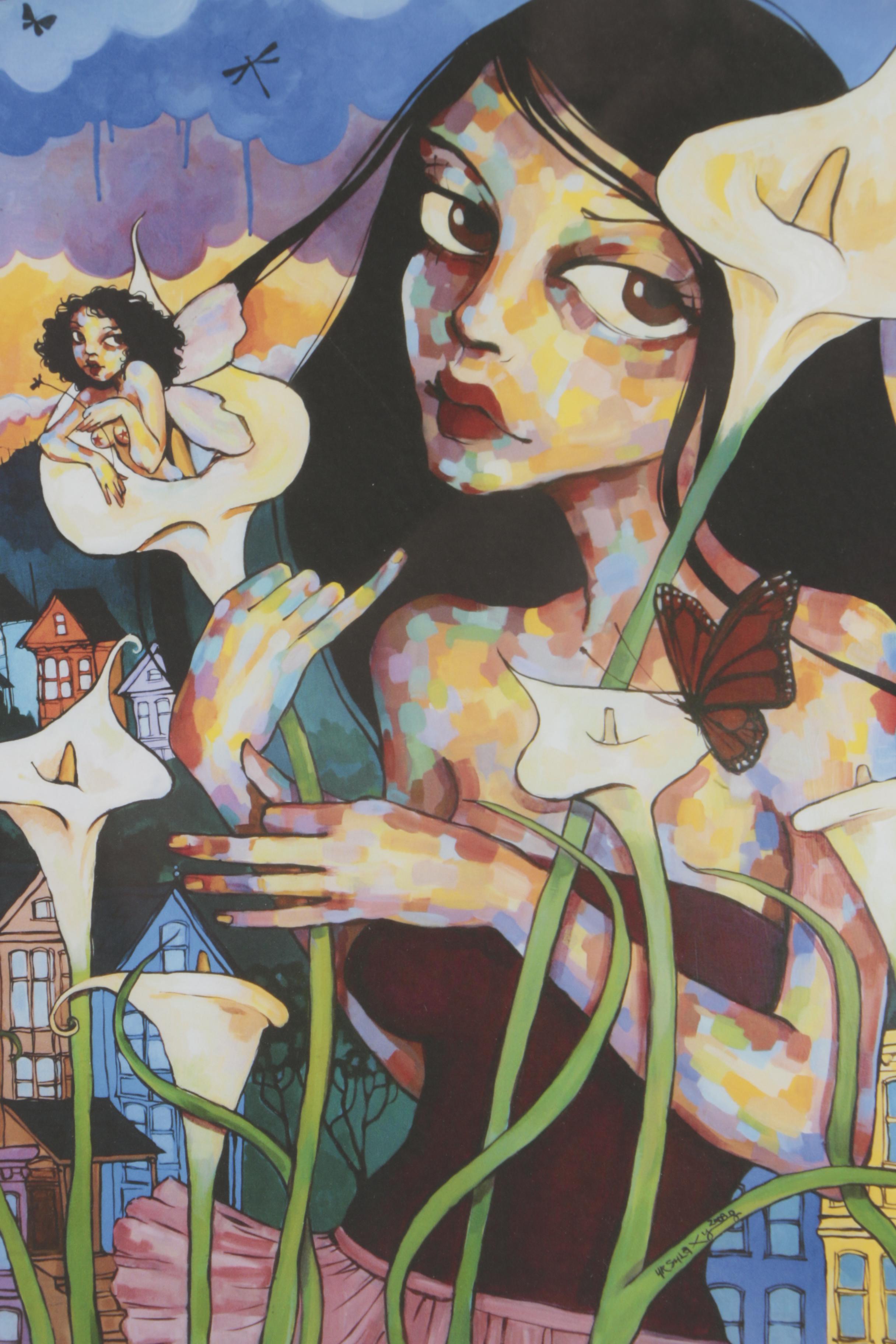 Ursula Xanthe Young Giclée "When I Dream of San Francisco"