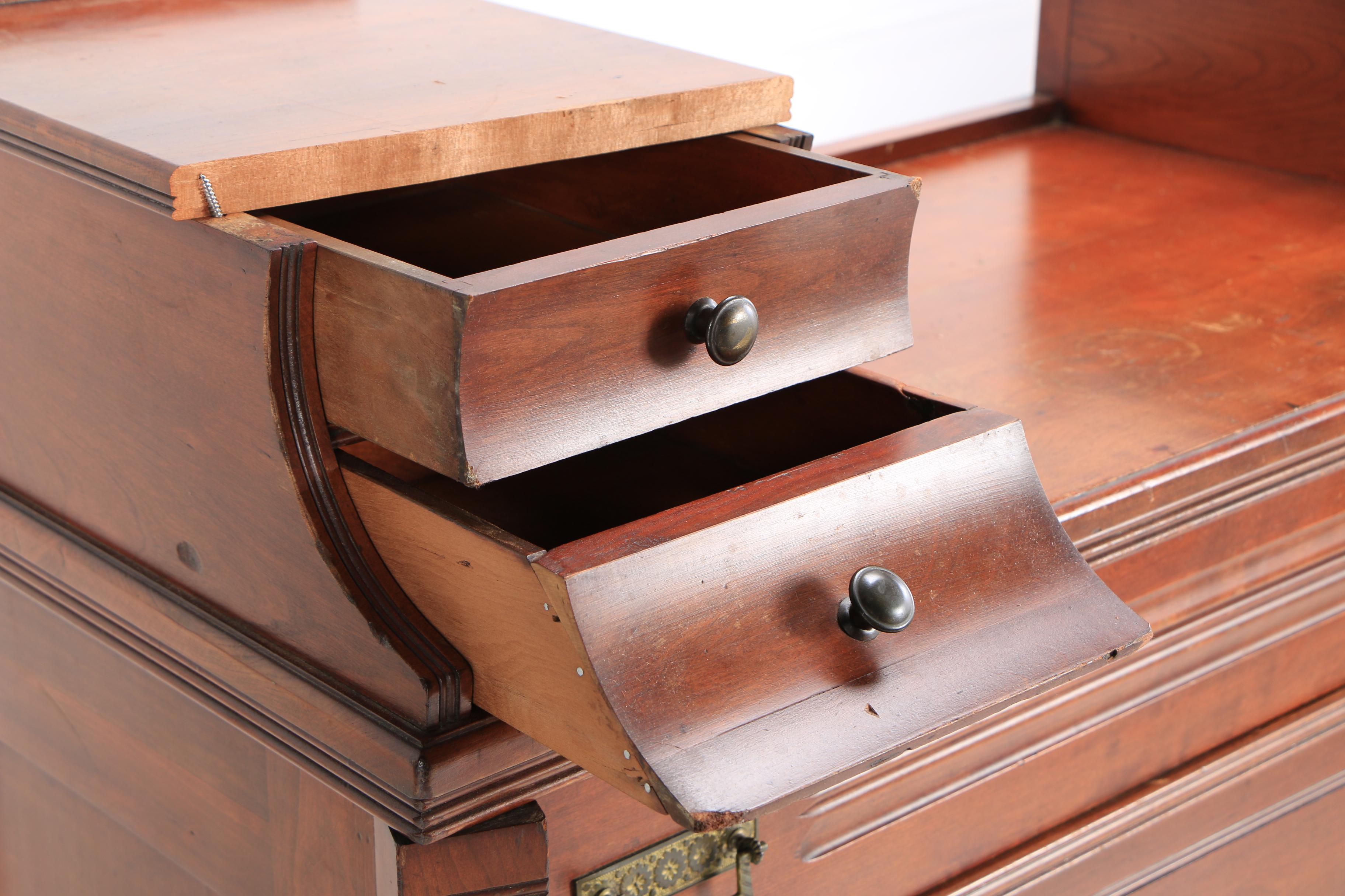 Eastlake Lockside Dresser with Hatbox Cabinet