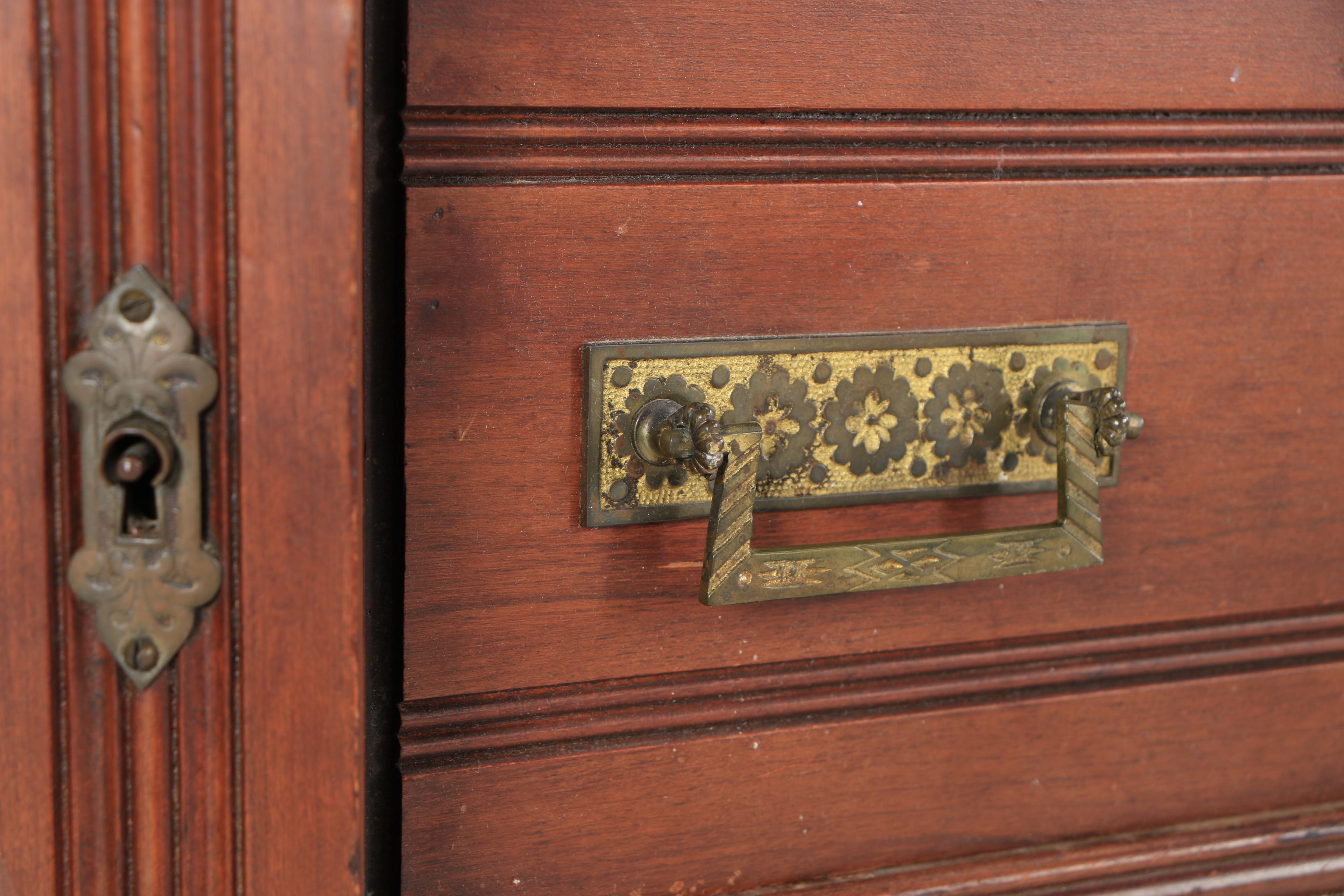 Eastlake Lockside Dresser with Hatbox Cabinet