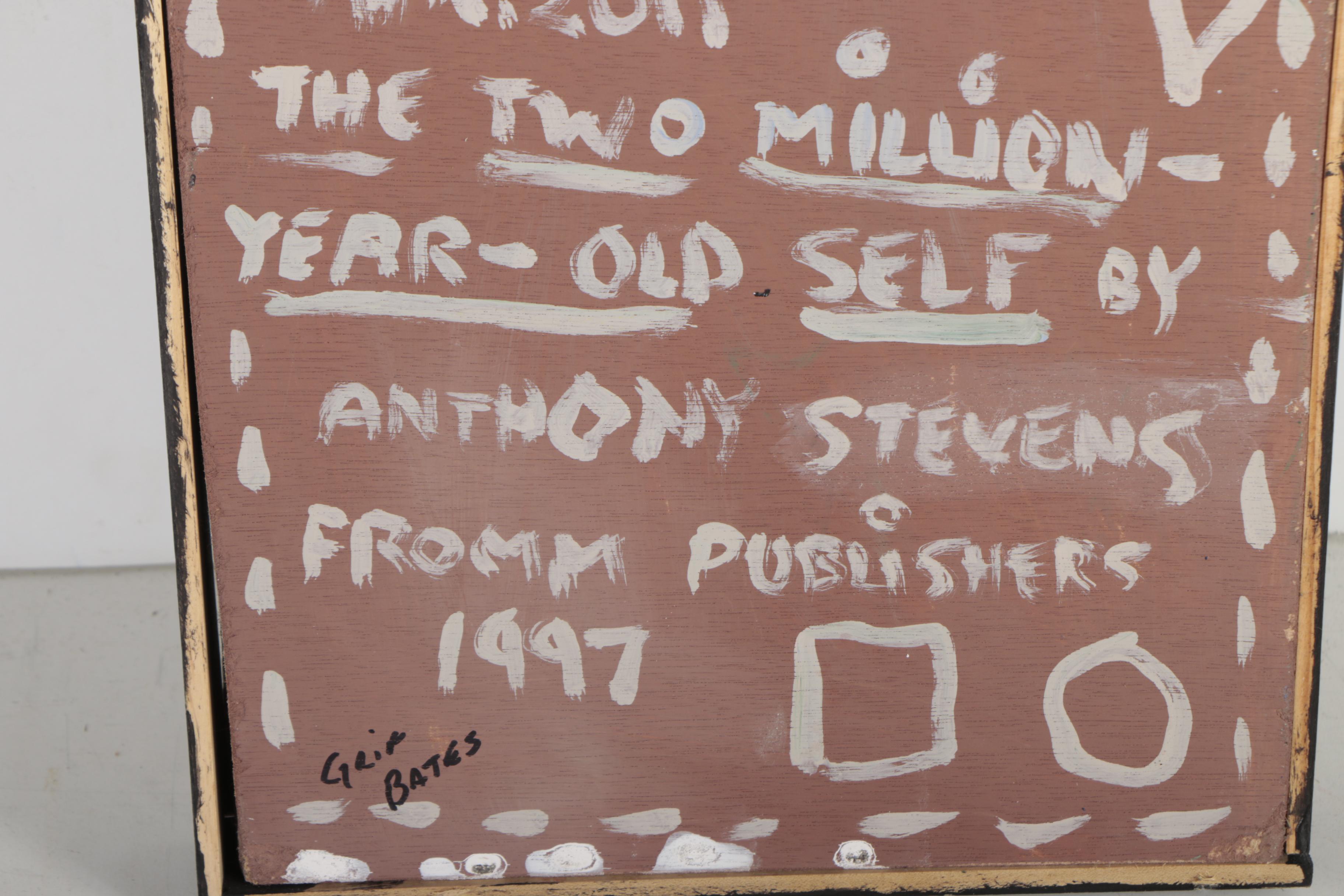 Grif Bates Mixed Media Composition "Pre-Darwinian Man"