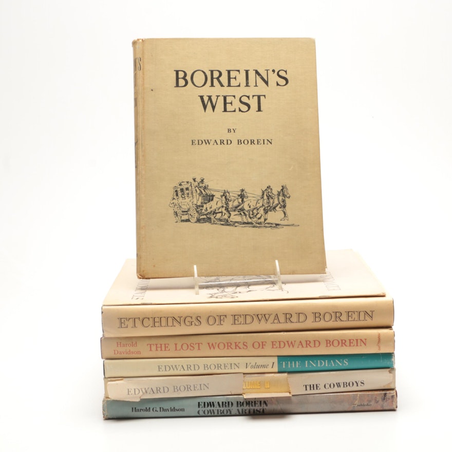 Group of Edward Borein Art Books