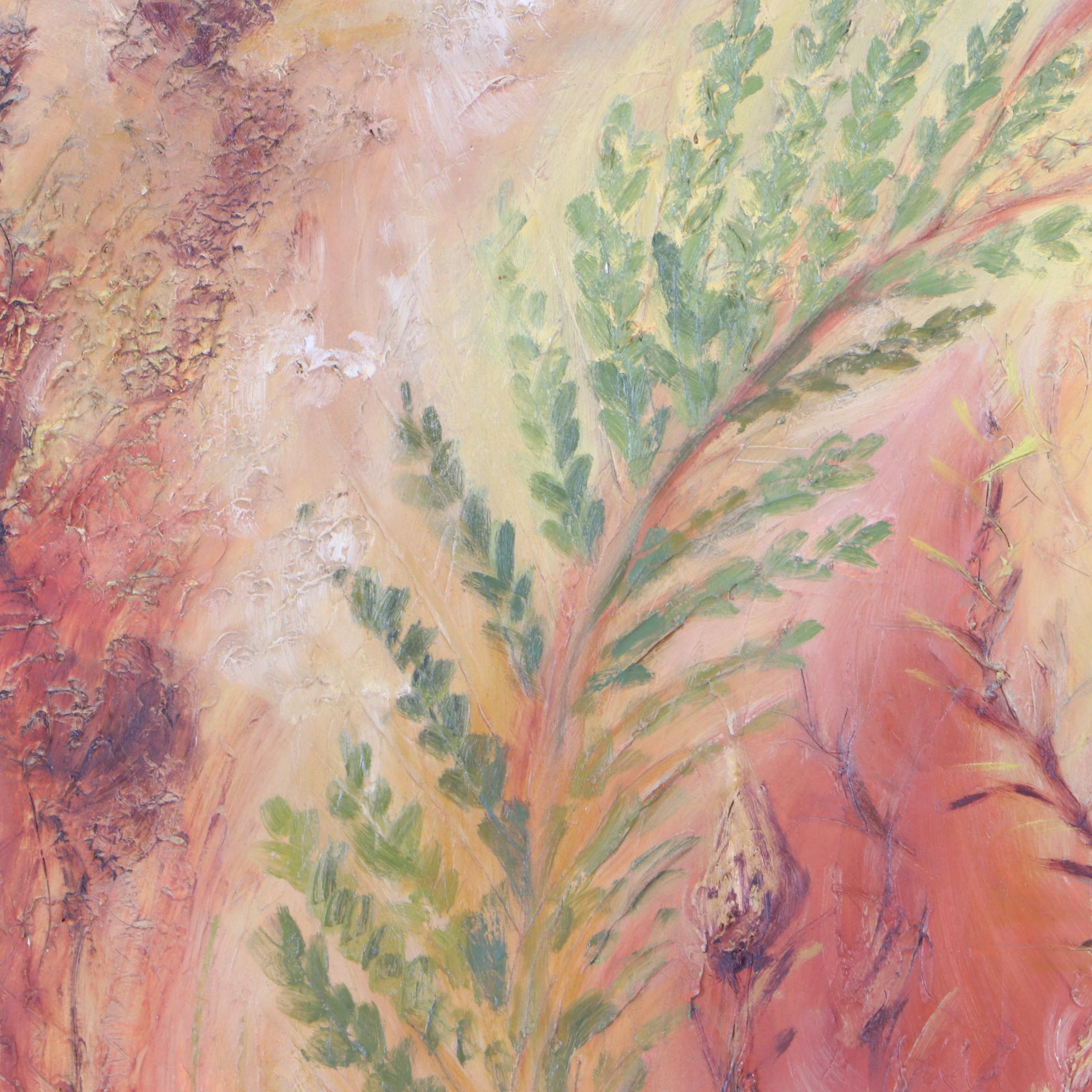 Helen Wessel Abstract Oil Painting