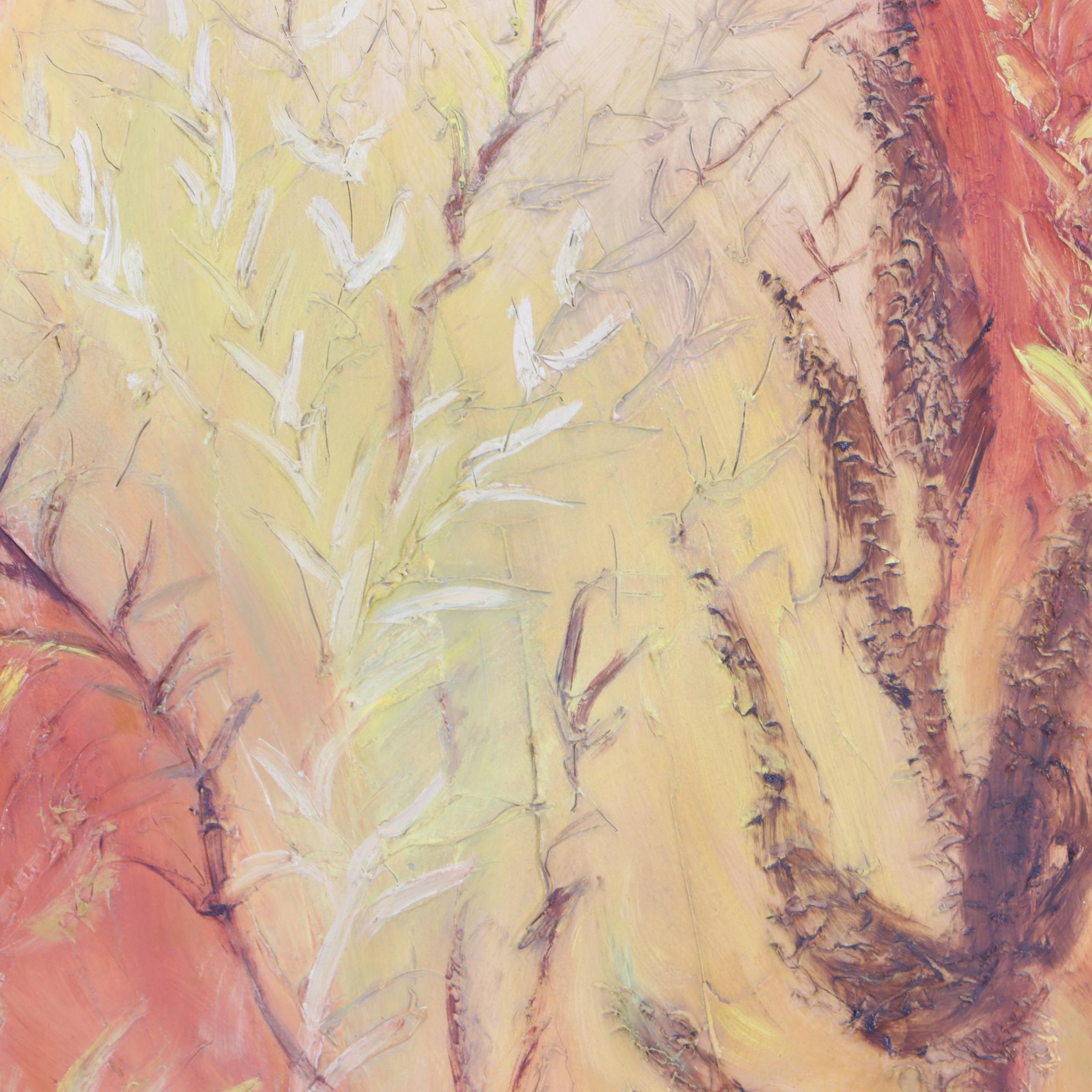 Helen Wessel Abstract Oil Painting