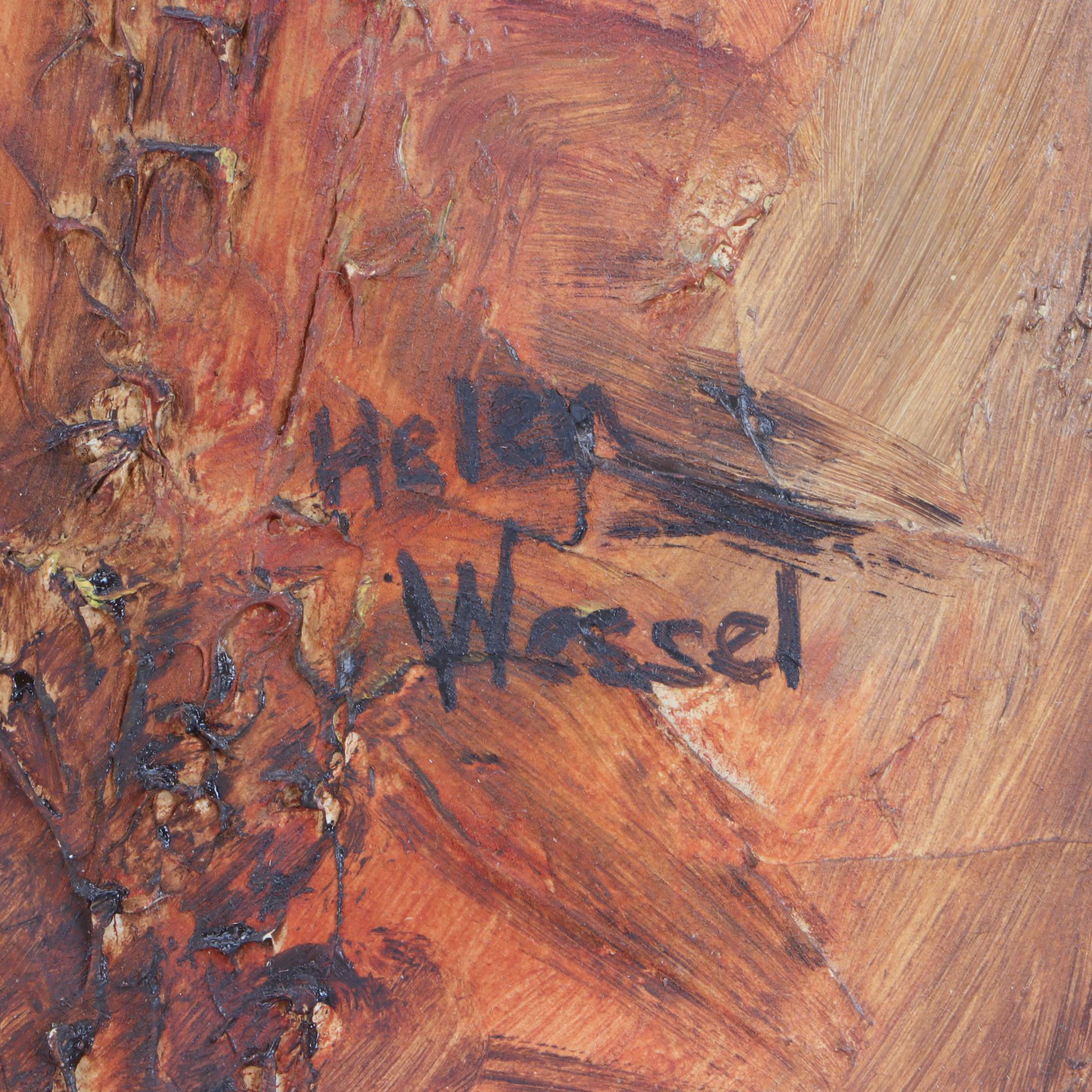 Helen Wessel Abstract Oil Painting