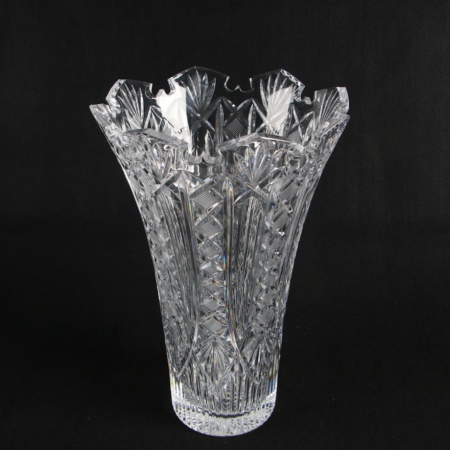 Waterford Crystal "Designers Gallery Collection; Maritana" Vase